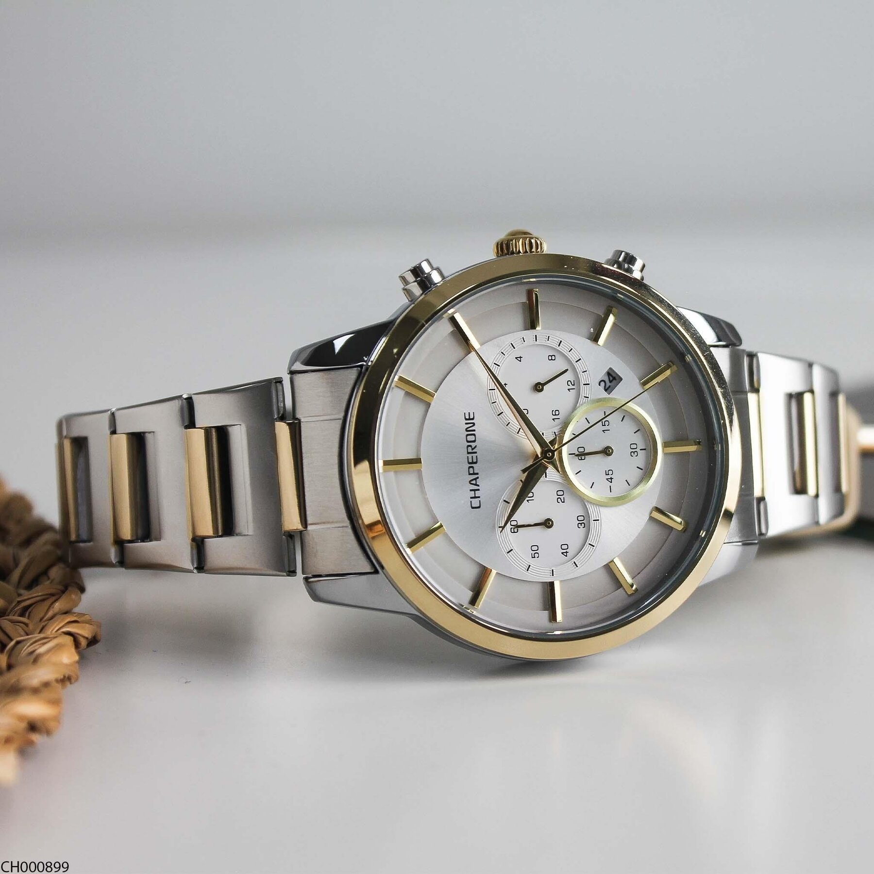 Chaperone CH000899 Çelik Kordonlu Erkek Kol Saati