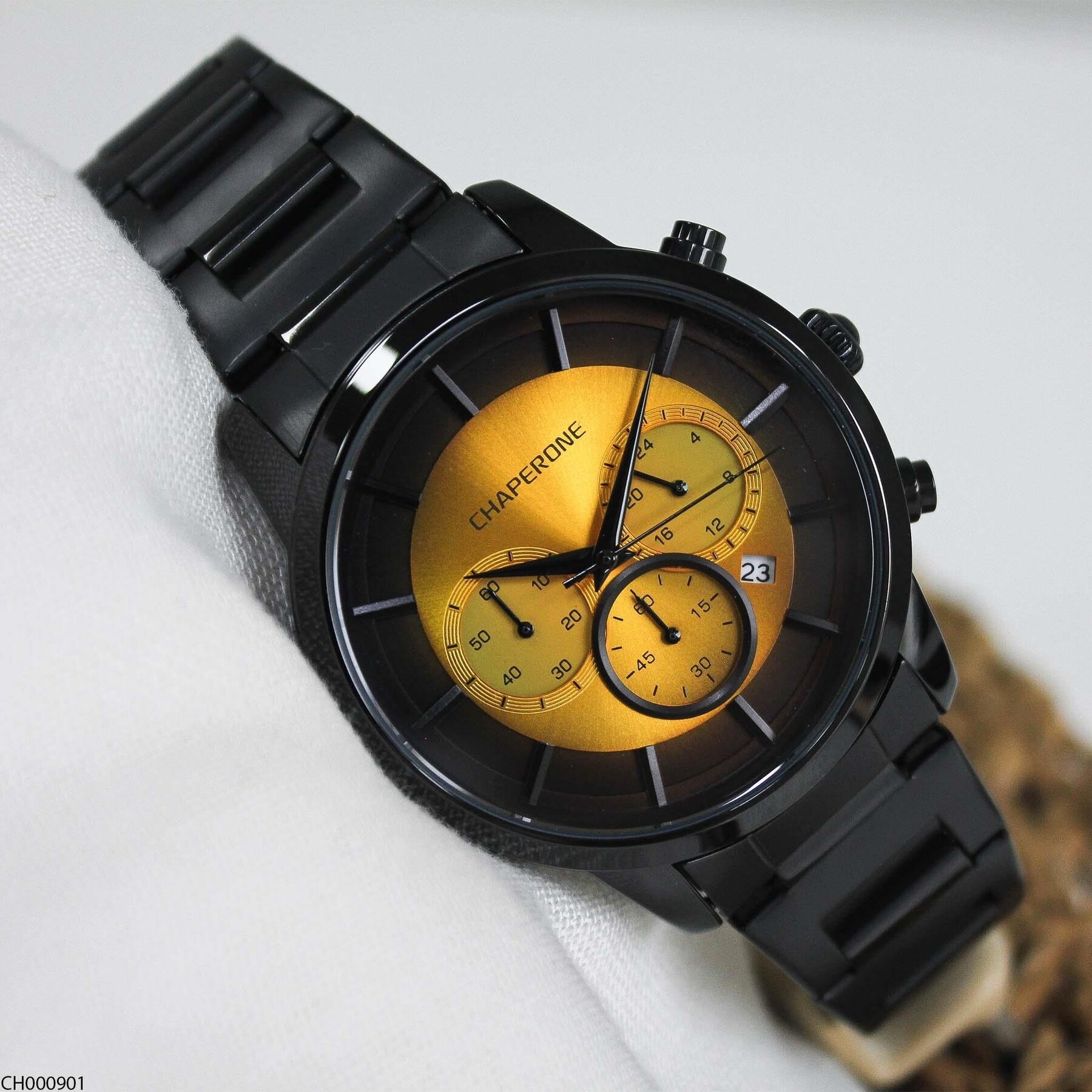 Chaperone CH000901 Çelik Kordonlu Erkek Kol Saati
