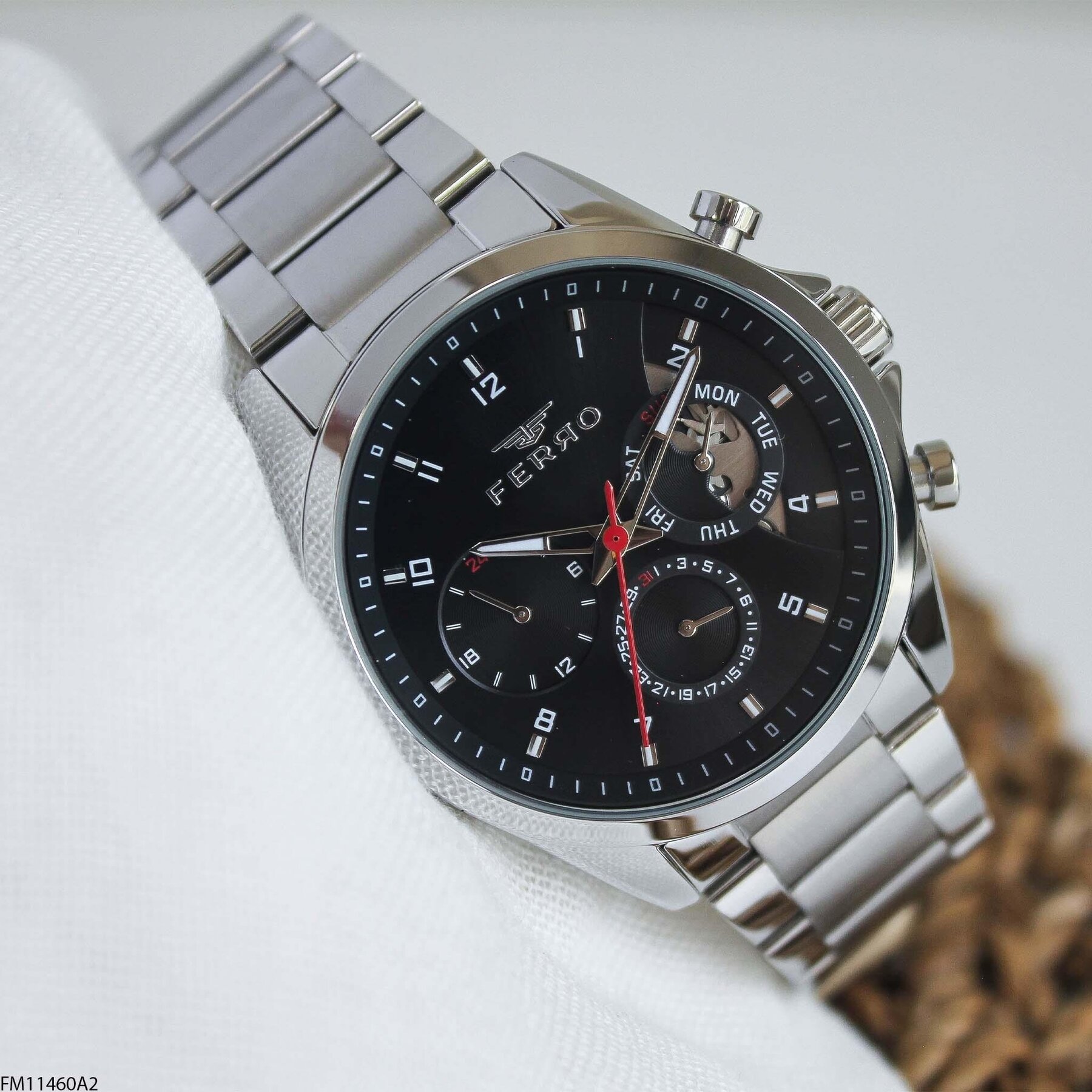 Ferro FM11460A2 Çelik Kordonlu Erkek Kol Saati