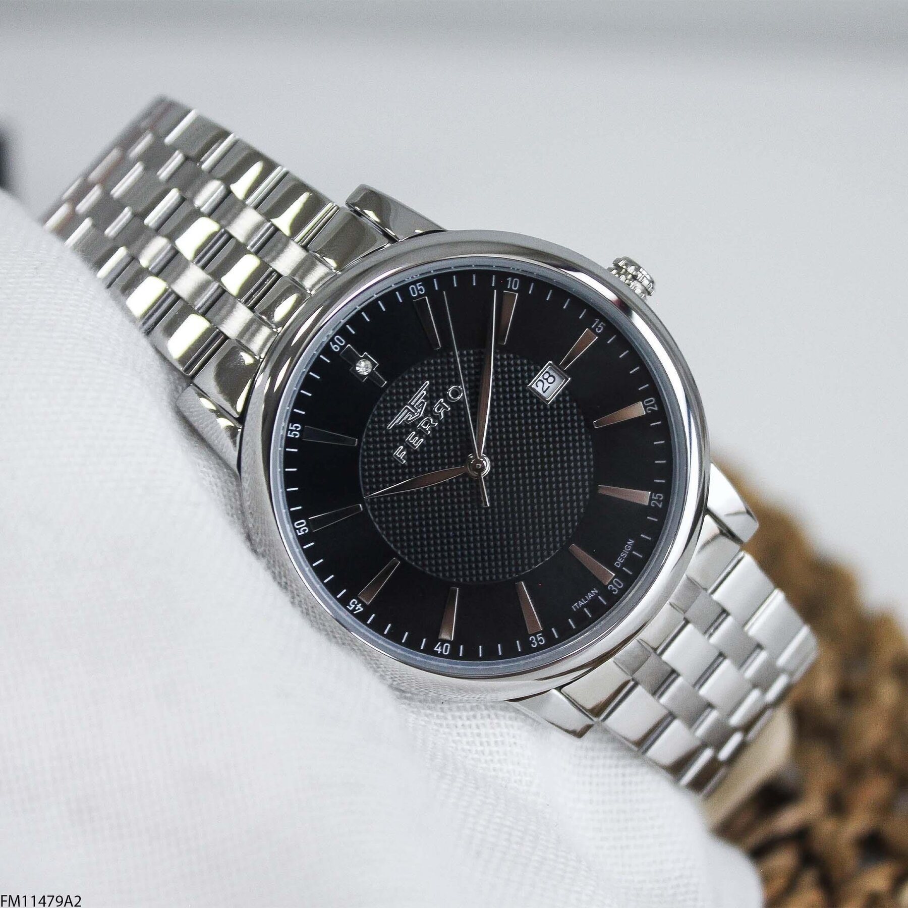 Ferro FM11479A2 Çelik Kordonlu Erkek Kol Saati