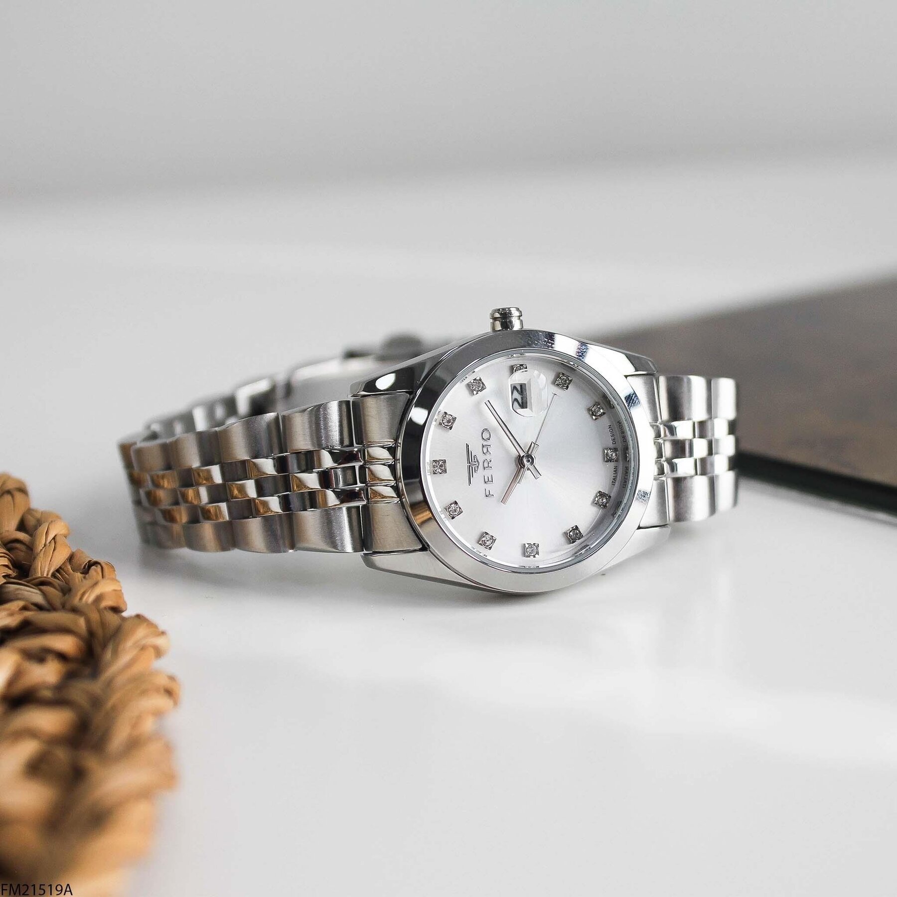 Ferro FM21519A Çelik Kordonlu Kadın Kol Saati