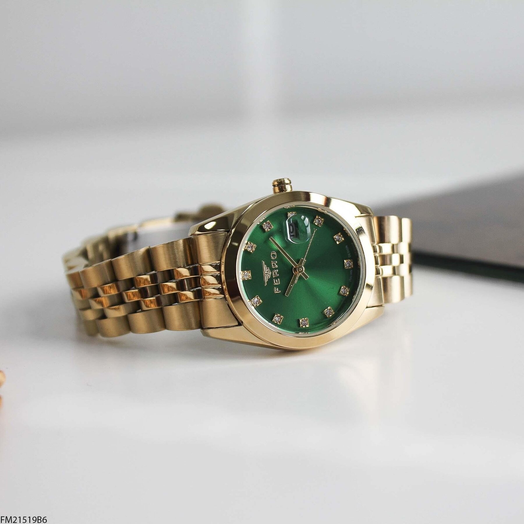 Ferro FM21519B6 Çelik Kordonlu Kadın Kol Saati