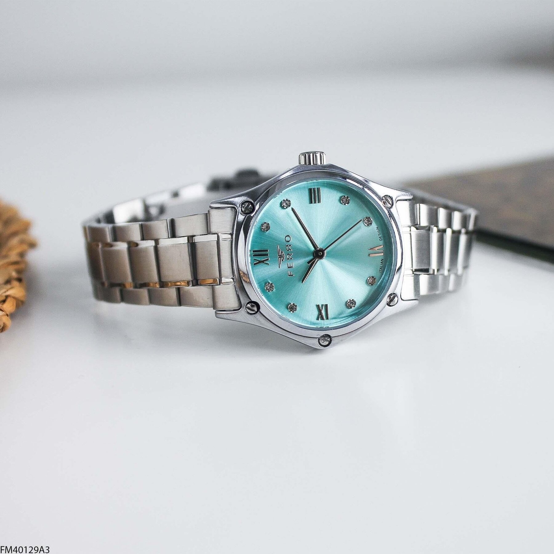 Ferro FM40129A3 Çelik Kordonlu Kadın Kol Saati