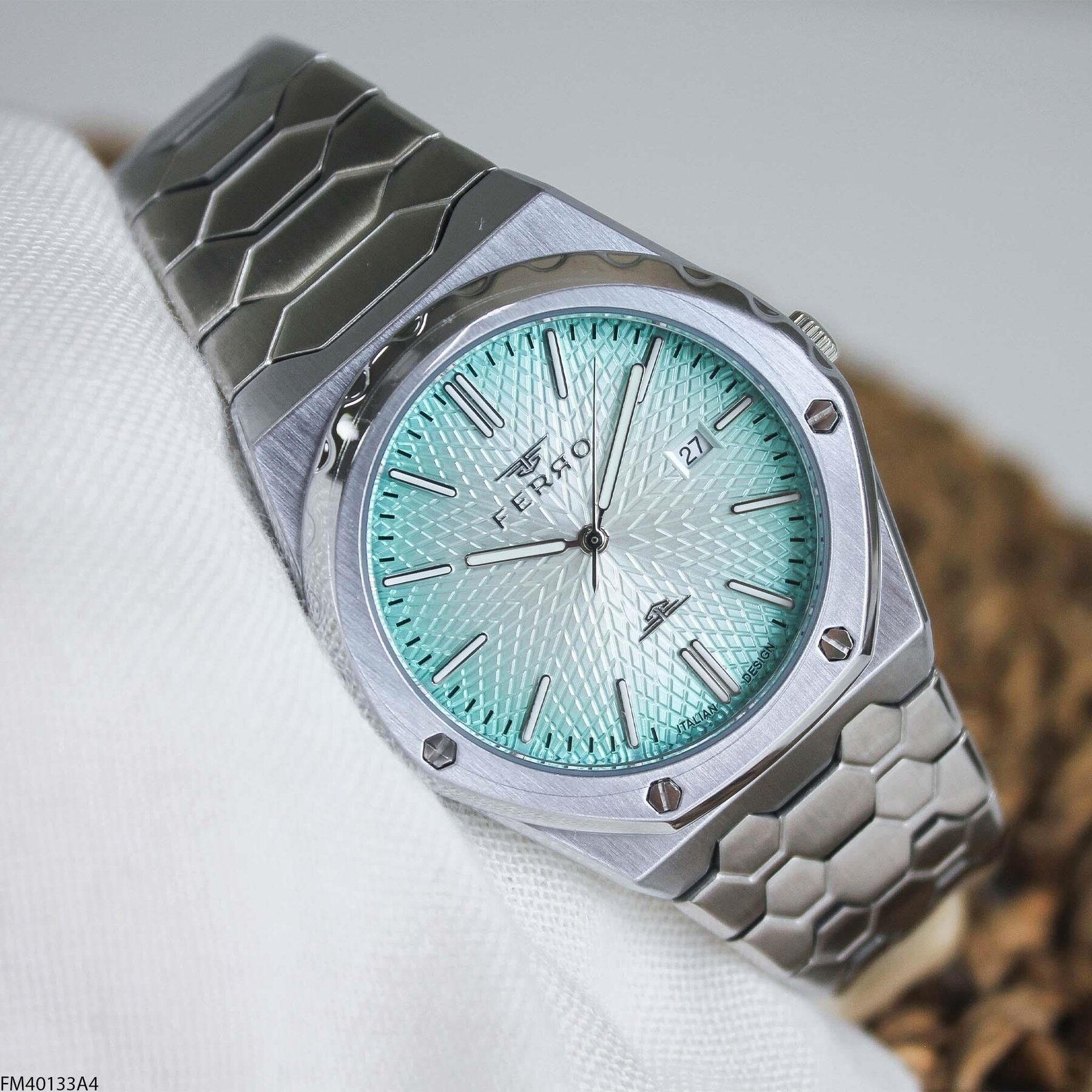 Ferro FM40133A4 Çelik Kordonlu Erkek Kol Saati