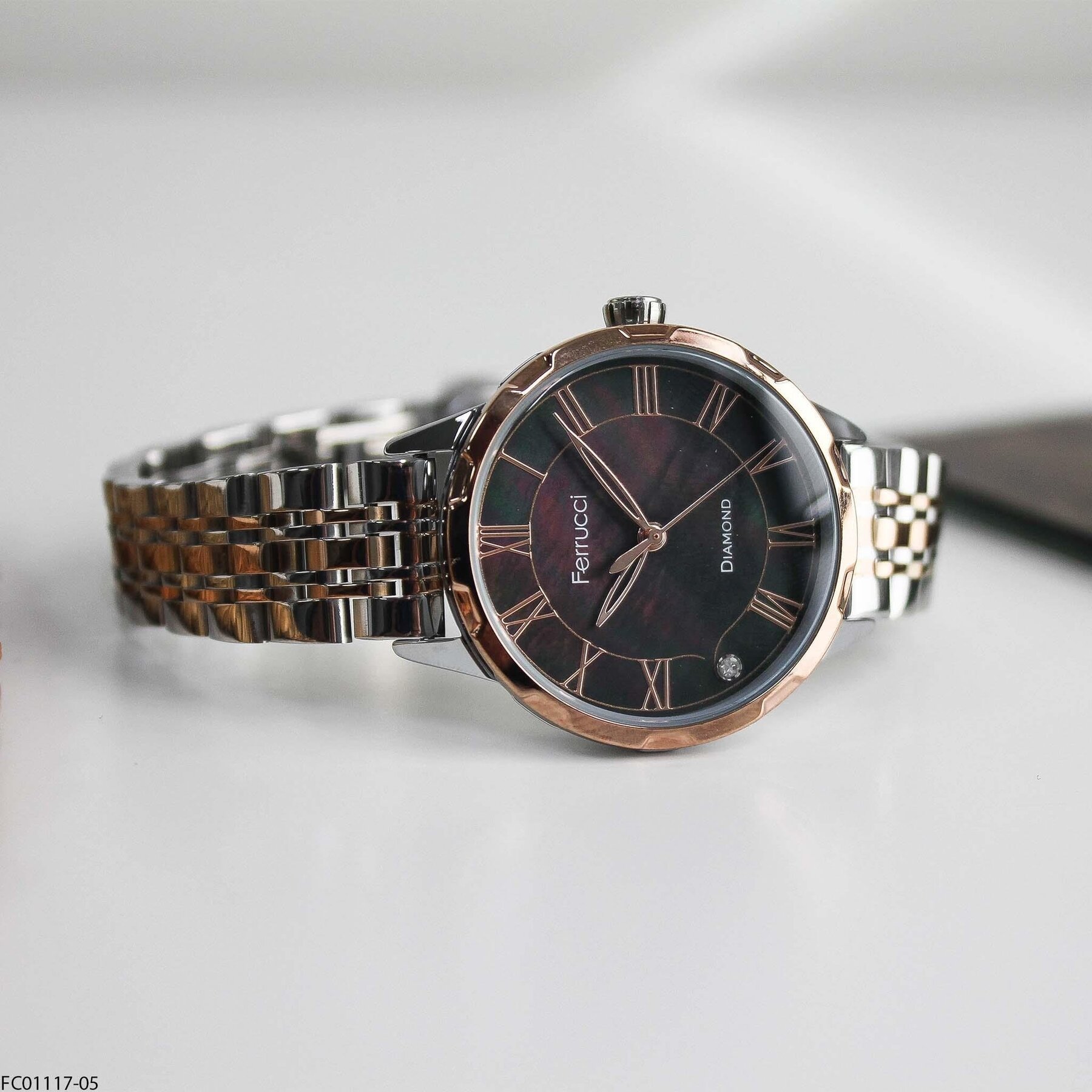 Ferrucci FC01117.05 Pırlantalı Kadın Kol Saati