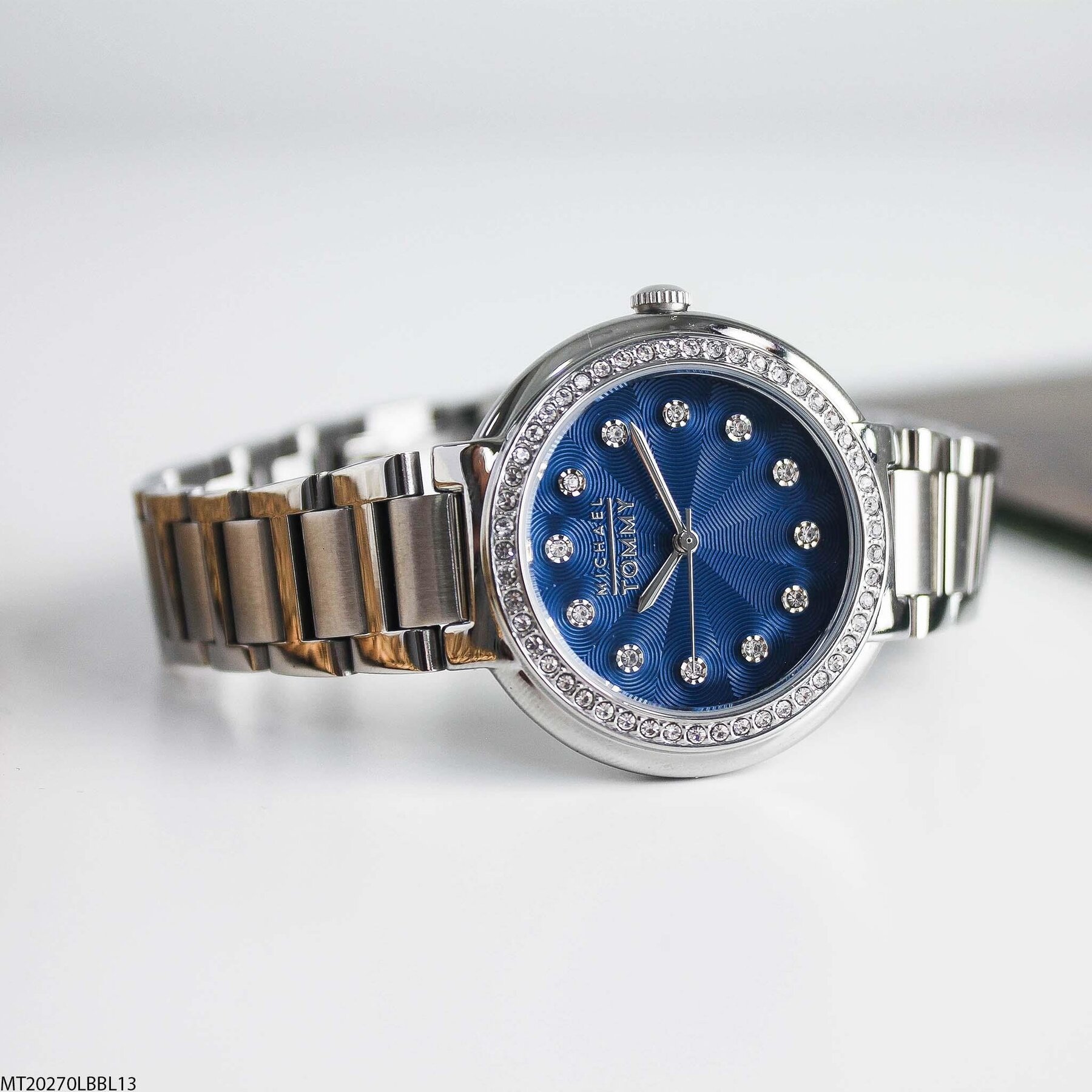 Michael Tommy MT20270LBBL13 Çelik Kordonlu Kadın Kol Saati