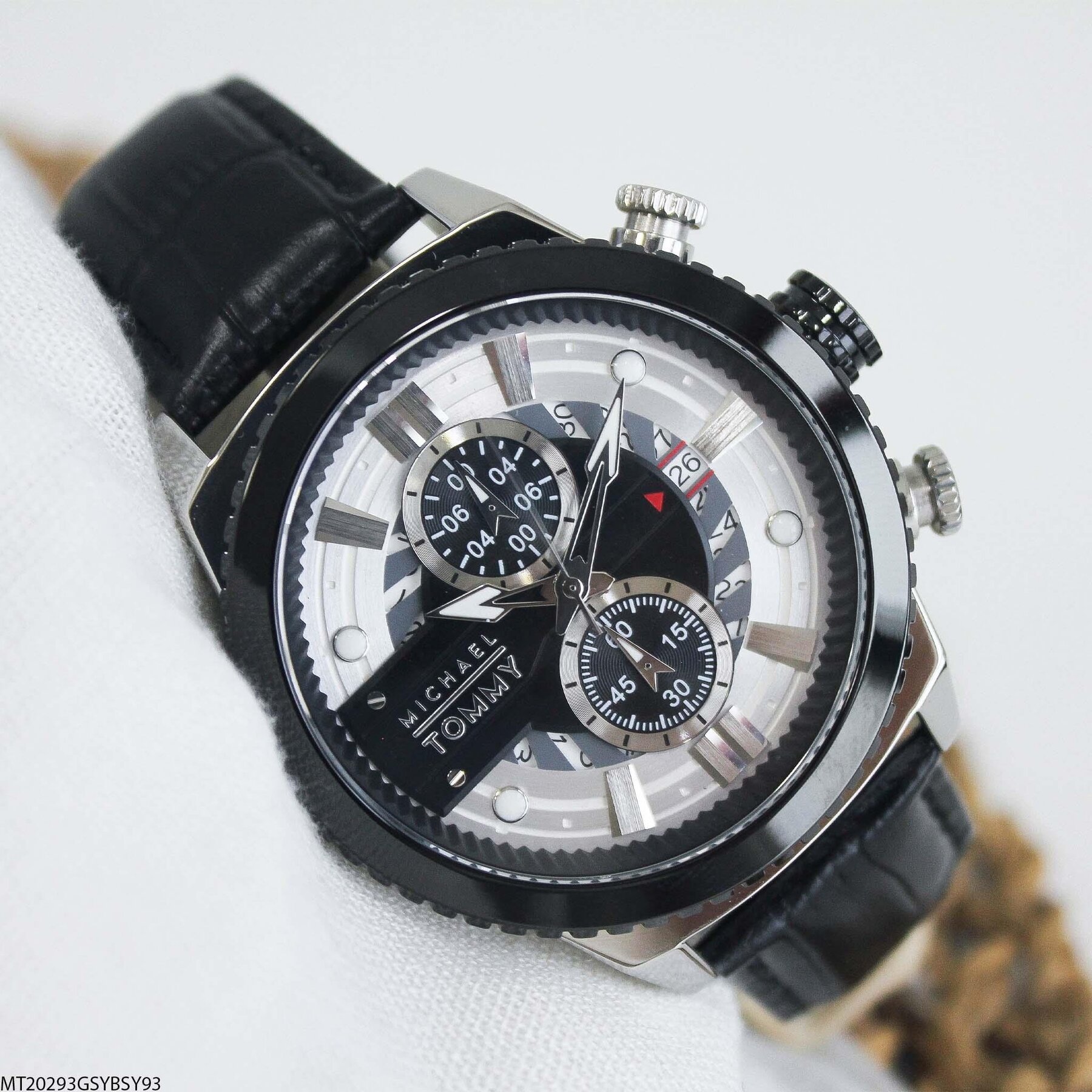 Michael Tommy MT20293GSYBSY93 Deri Kordonlu Erkek Kol Saati