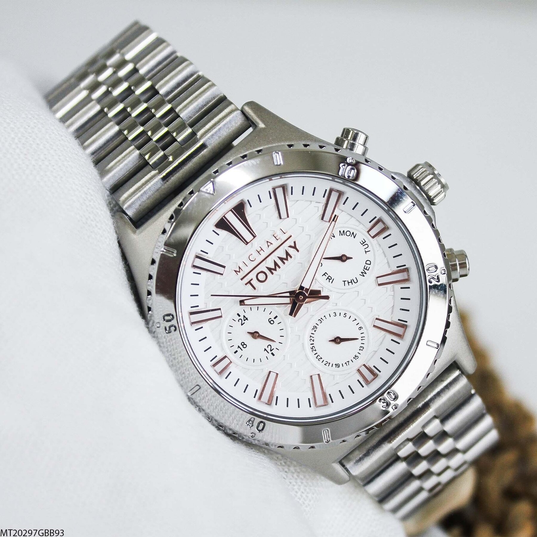 Michael Tommy MT20297GBB93 Steel Strap Men Watch