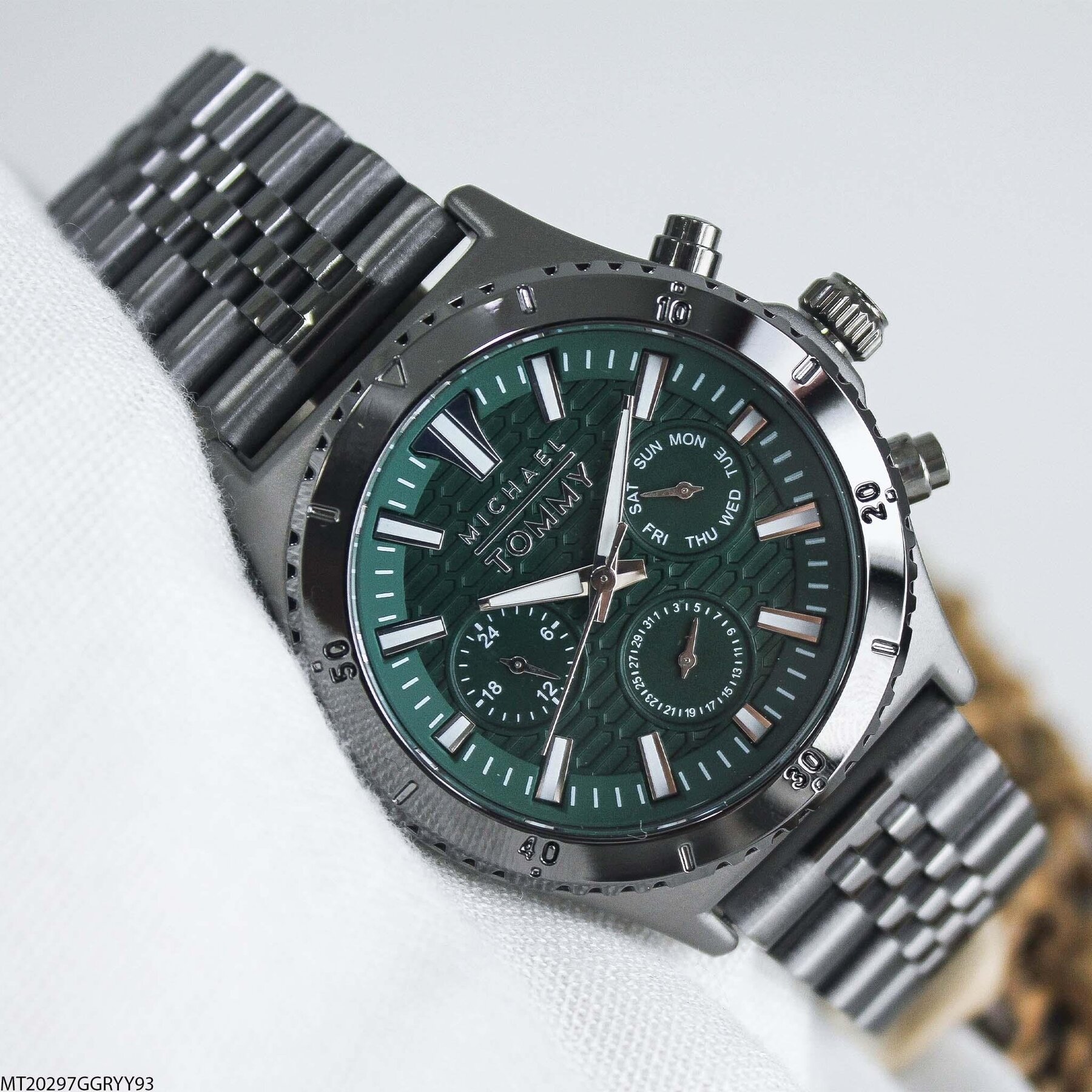 Michael Tommy MT20297GGRYY93 Çelik Kordonlu Erkek Kol Saati