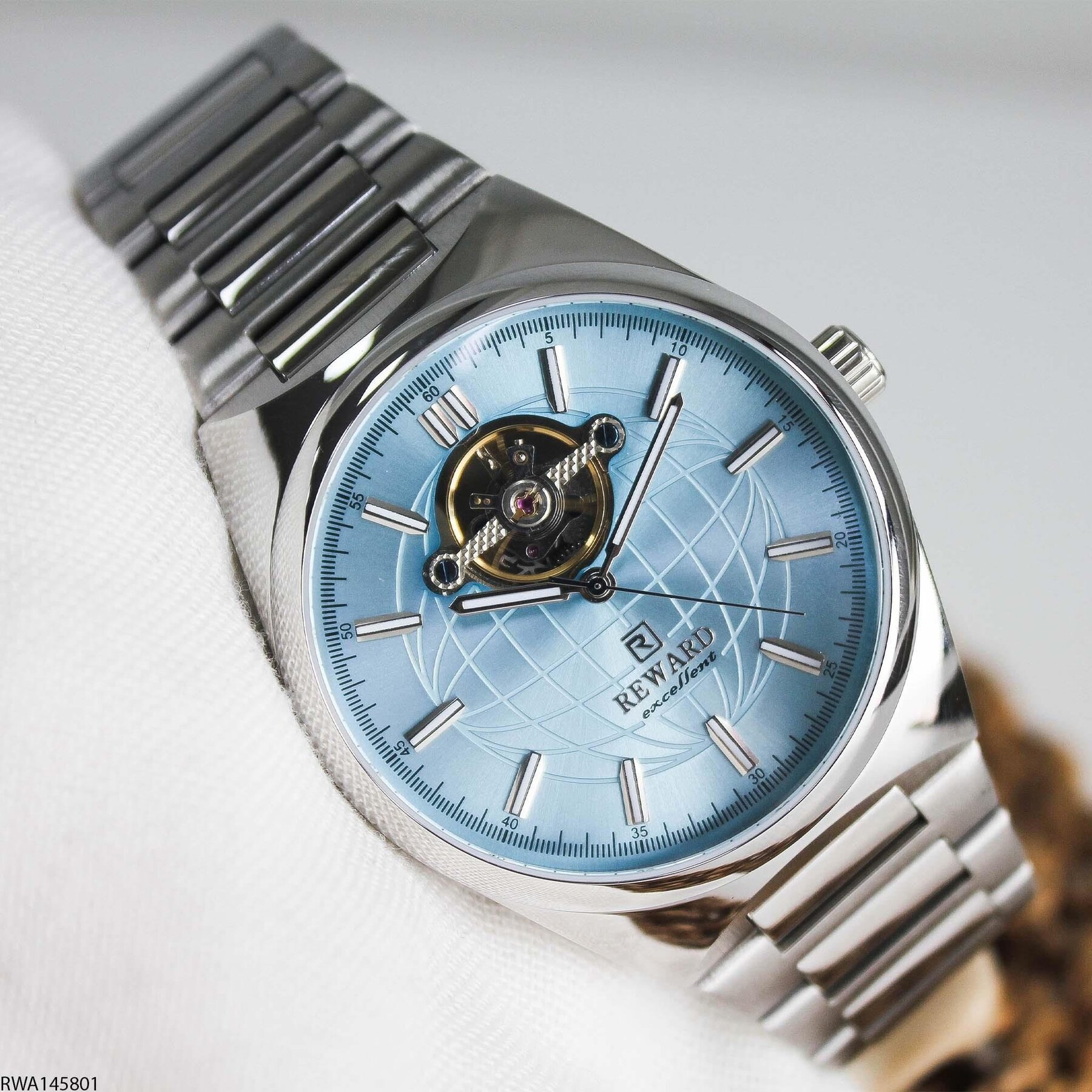 Reward RWA145801 Çelik Kordonlu Otomatik Erkek Kol Saati