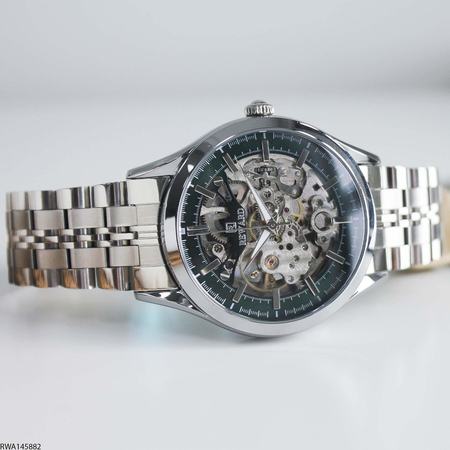 Reward RWA145882 Çelik Kordonlu Otomatik Erkek Kol Saati