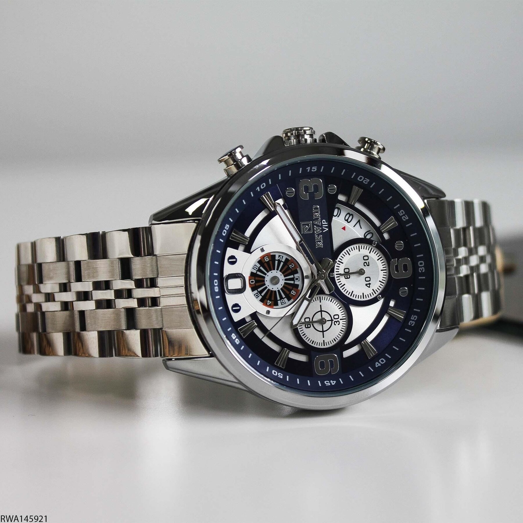 Reward RWA145921 Çelik Kordonlu Erkek Kol Saati