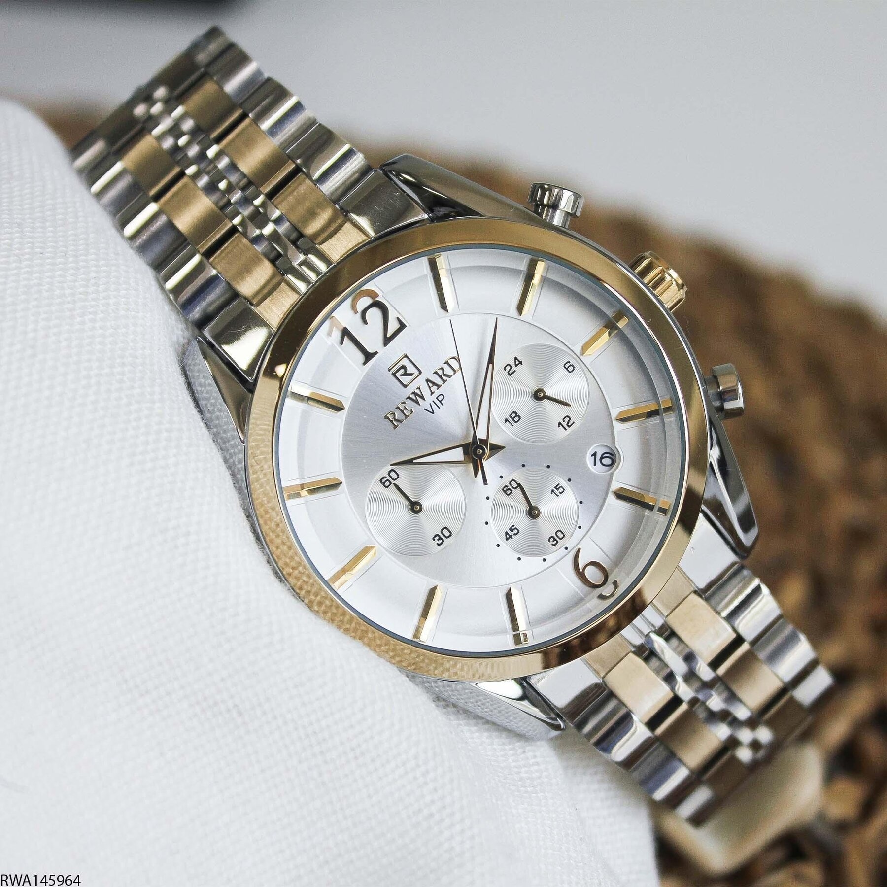 Reward RWA145964 Çelik Kordonlu Erkek Kol Saati