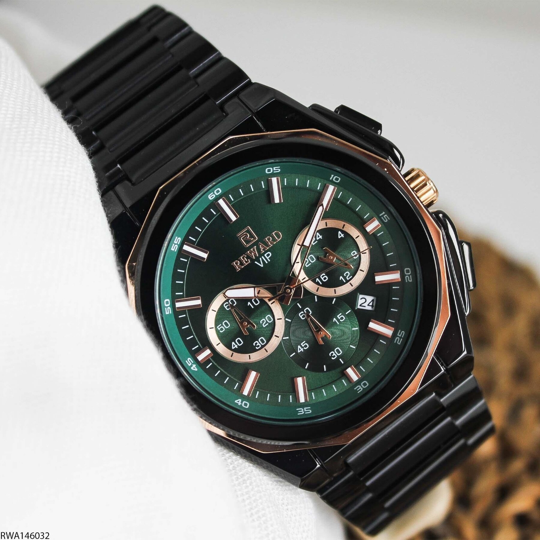 Reward RWA146032 Çelik Kordonlu Erkek Kol Saati