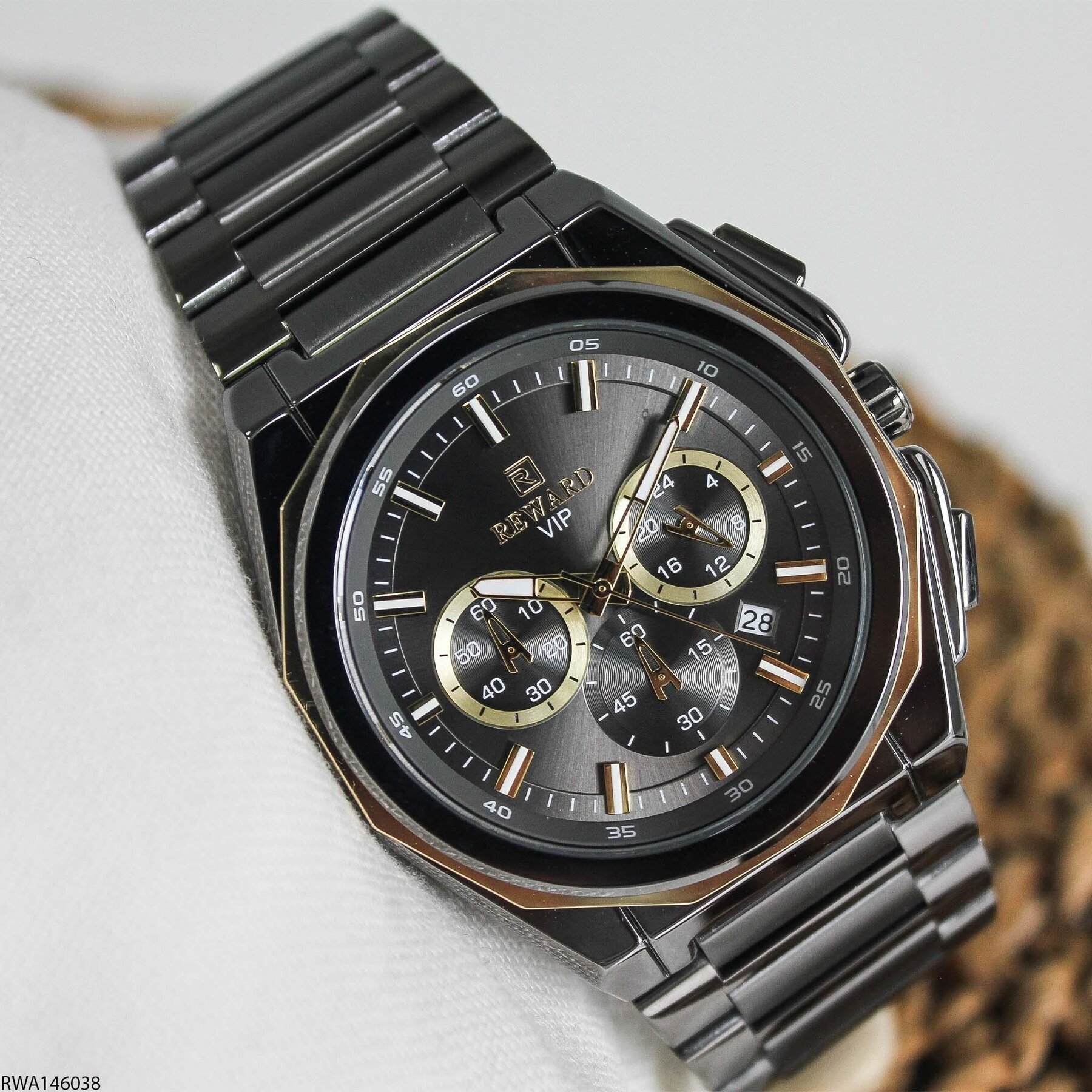 Reward RWA146038 Çelik Kordonlu Erkek Kol Saati