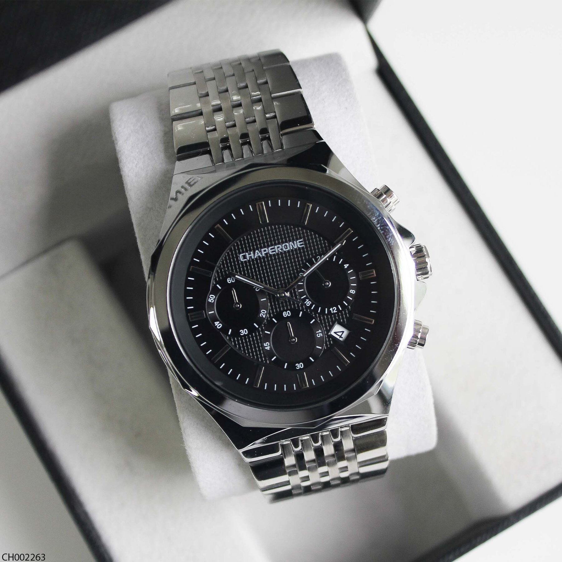 Chaperone CH002379 Steel Strap Men Watch