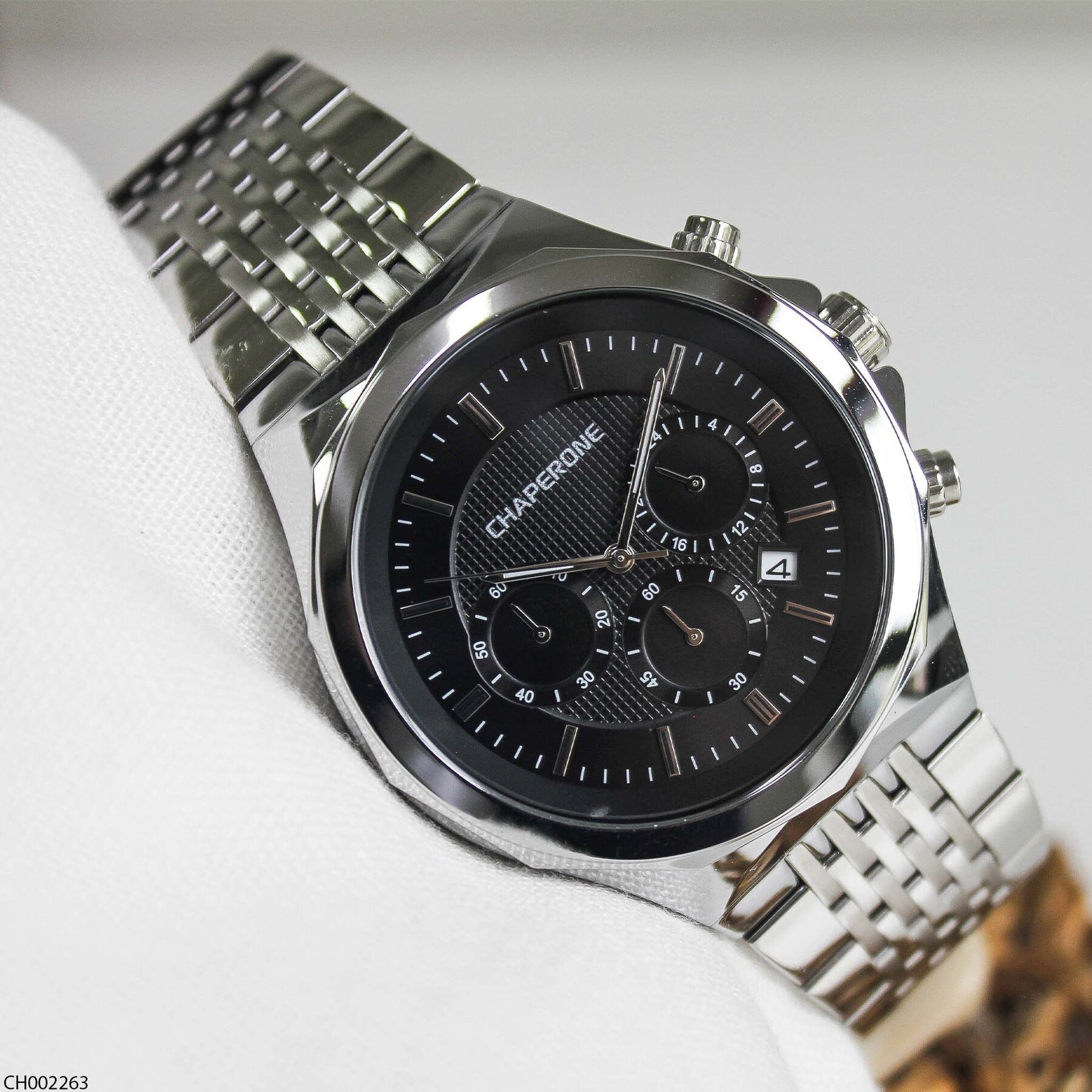 Chaperone CH002379 Steel Strap Men Watch