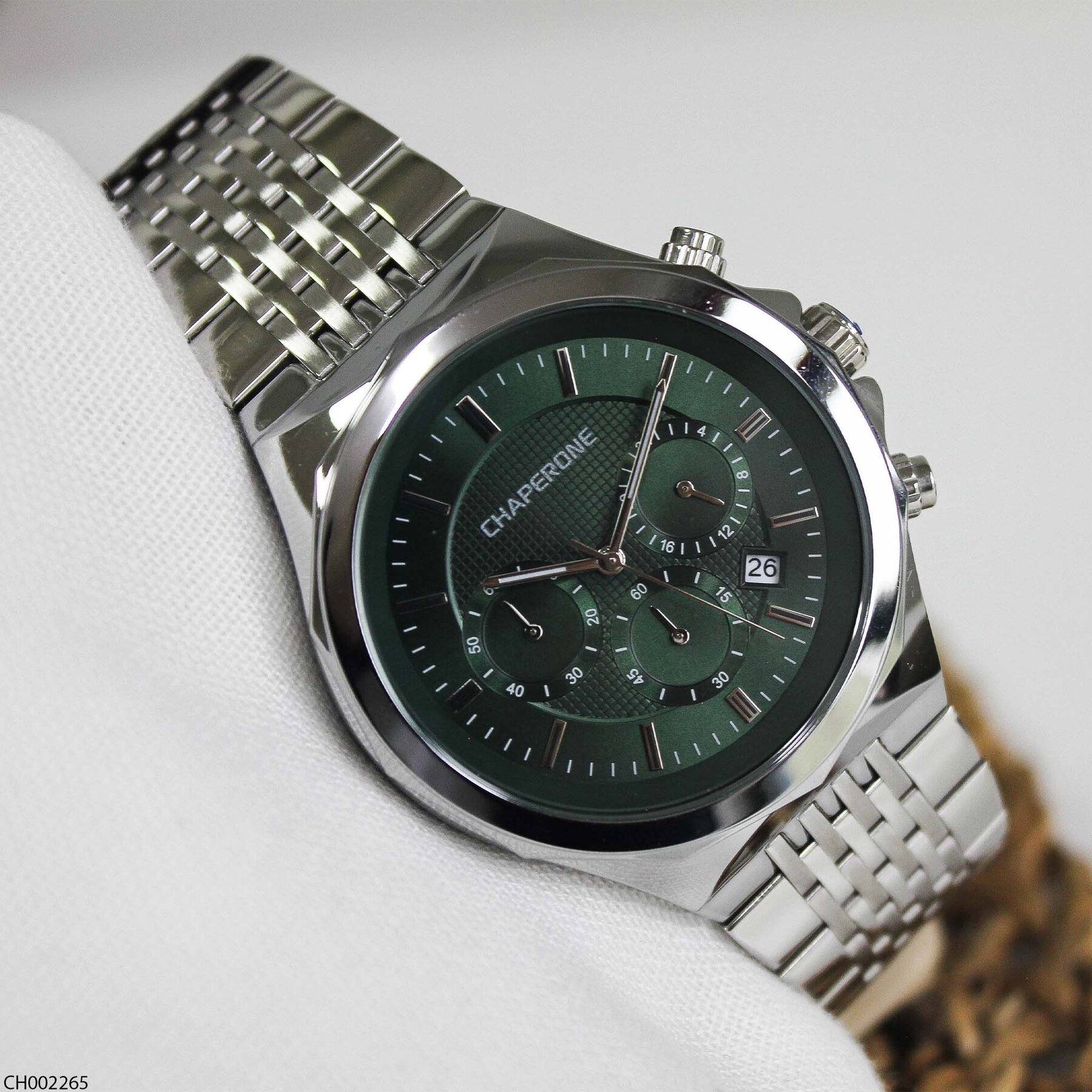 Chaperone CH002379 Steel Strap Men Watch