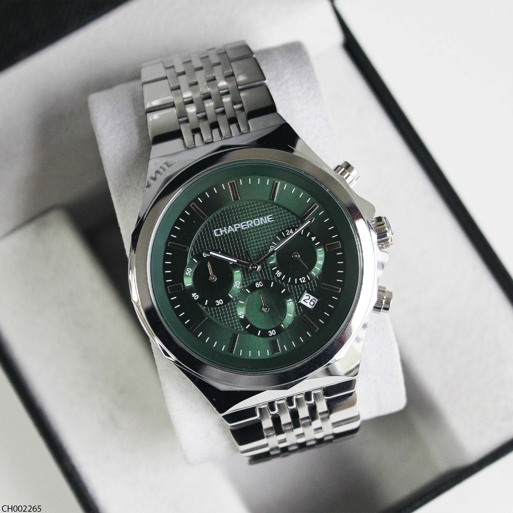 Chaperone CH002379 Steel Strap Men Watch