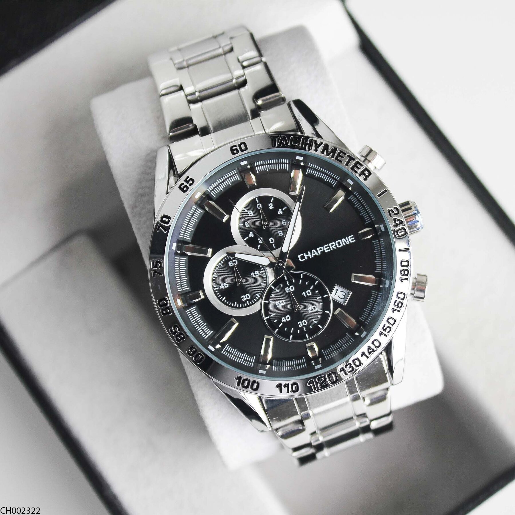 Chaperone CH002379 Steel Strap Men Watch