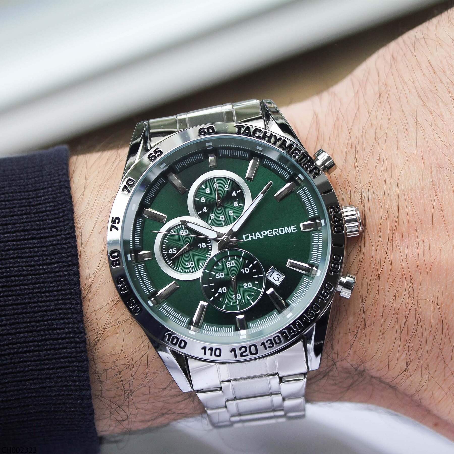 Chaperone CH002379 Steel Strap Men Watch