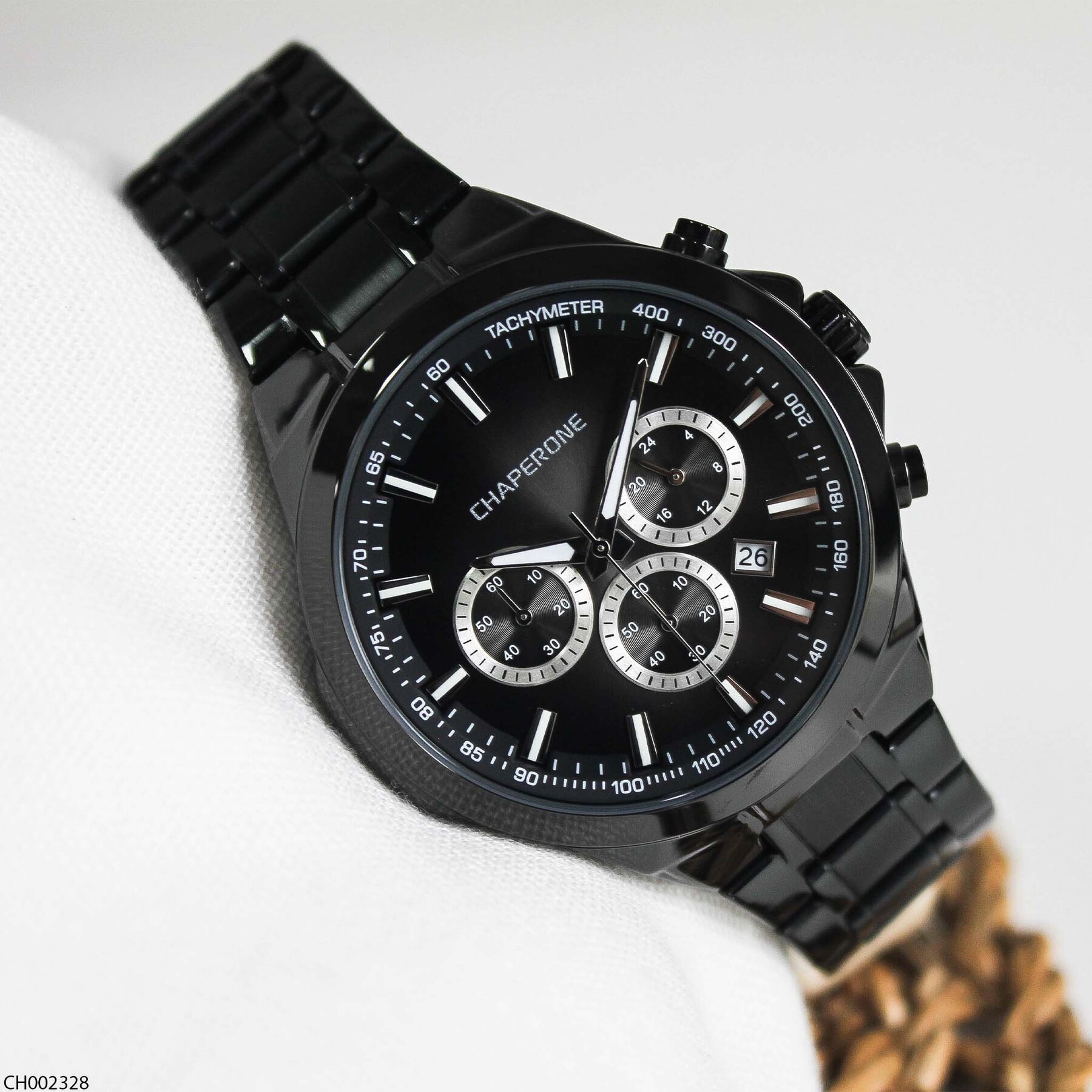 Chaperone CH002379 Steel Strap Men Watch