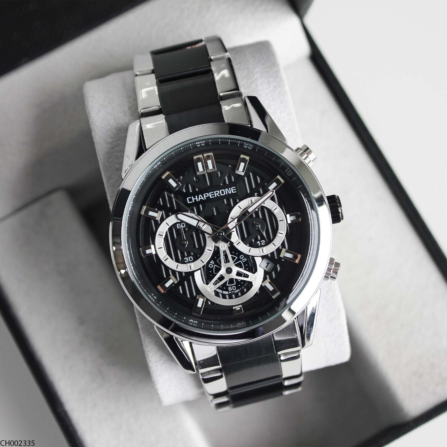 Chaperone CH002379 Steel Strap Men Watch