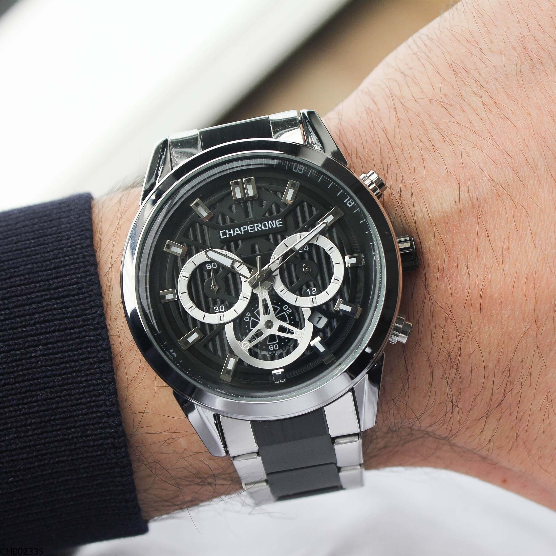 Chaperone CH002379 Steel Strap Men Watch