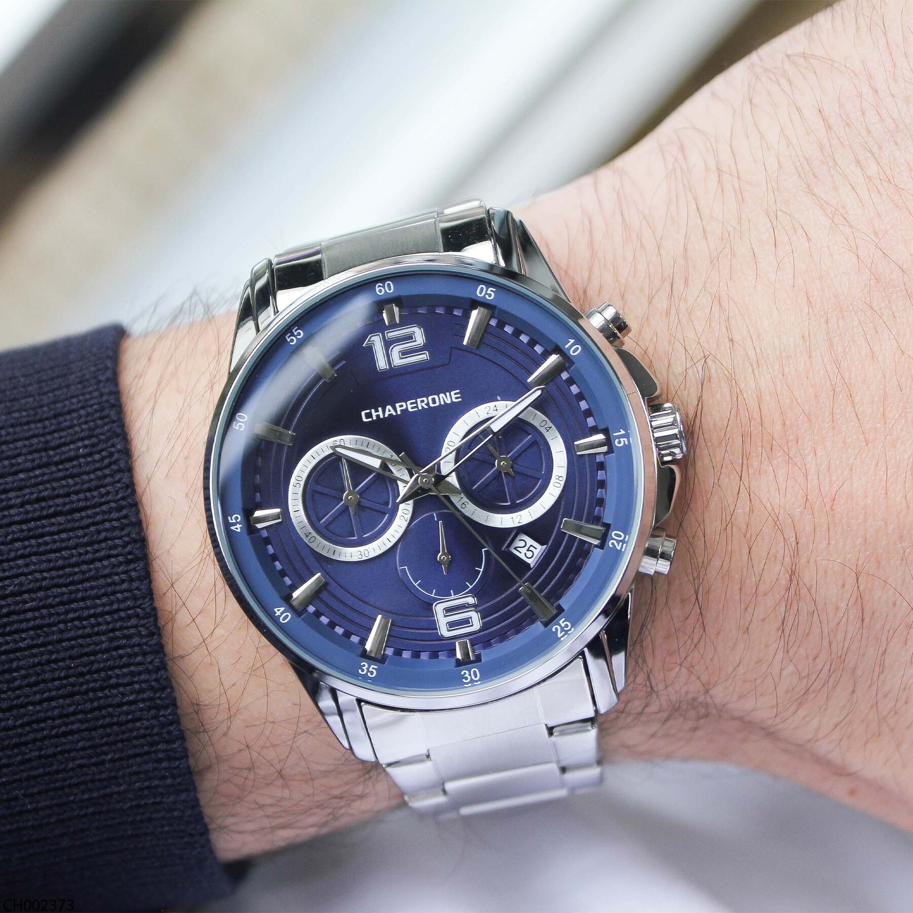 Chaperone CH002379 Steel Strap Men Watch