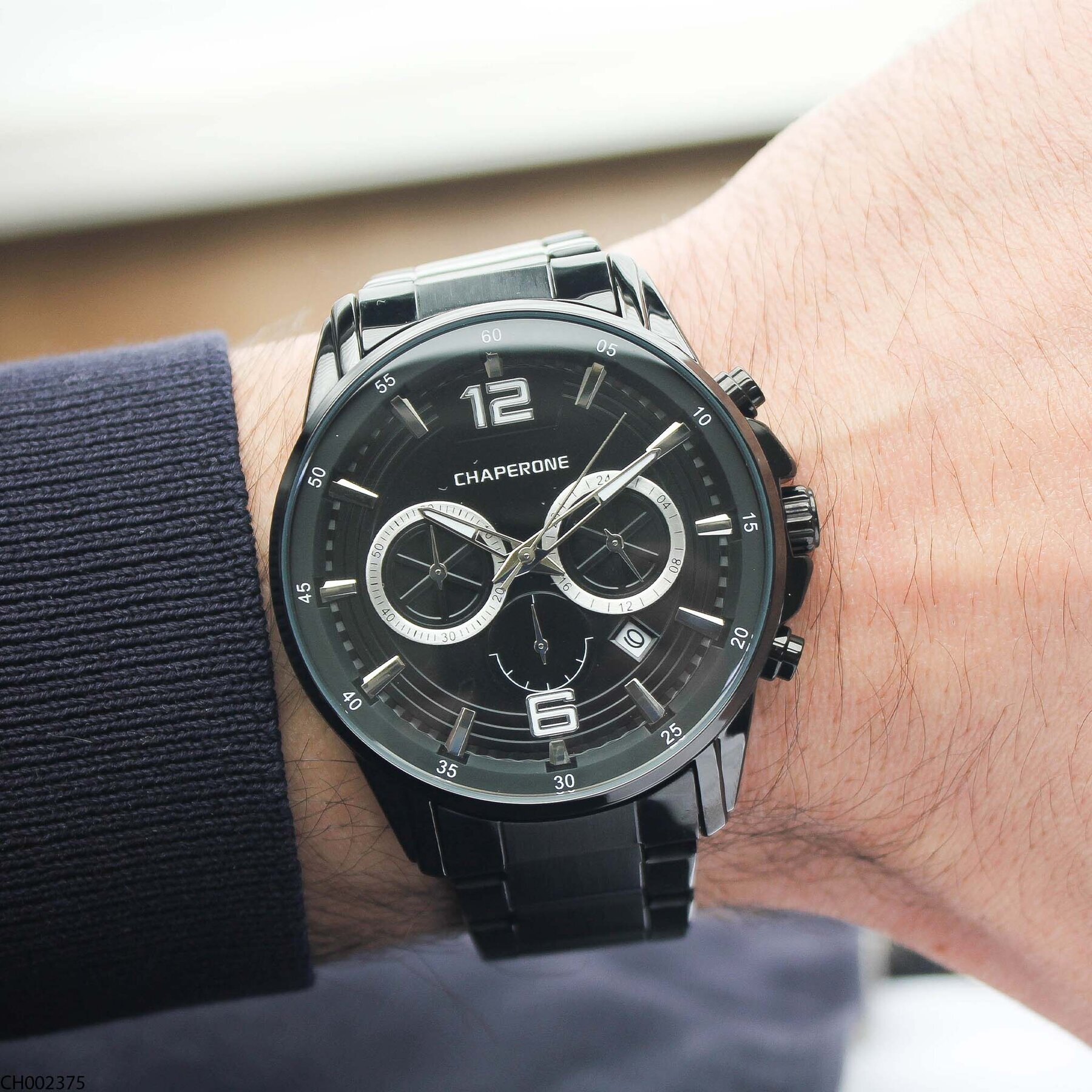 Chaperone CH002379 Steel Strap Men Watch