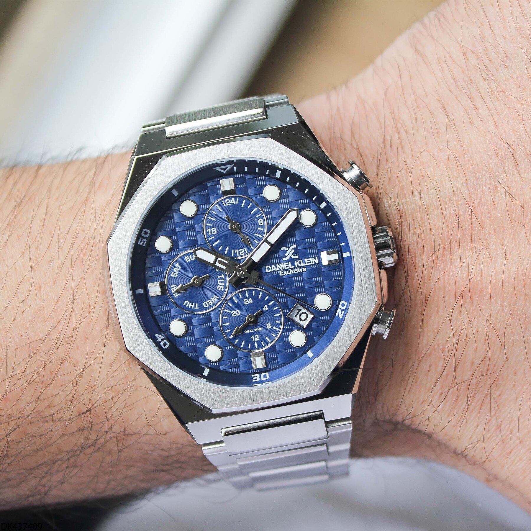 Daniel Klein DK437409 Çelik Kordonlu Erkek Kol Saati