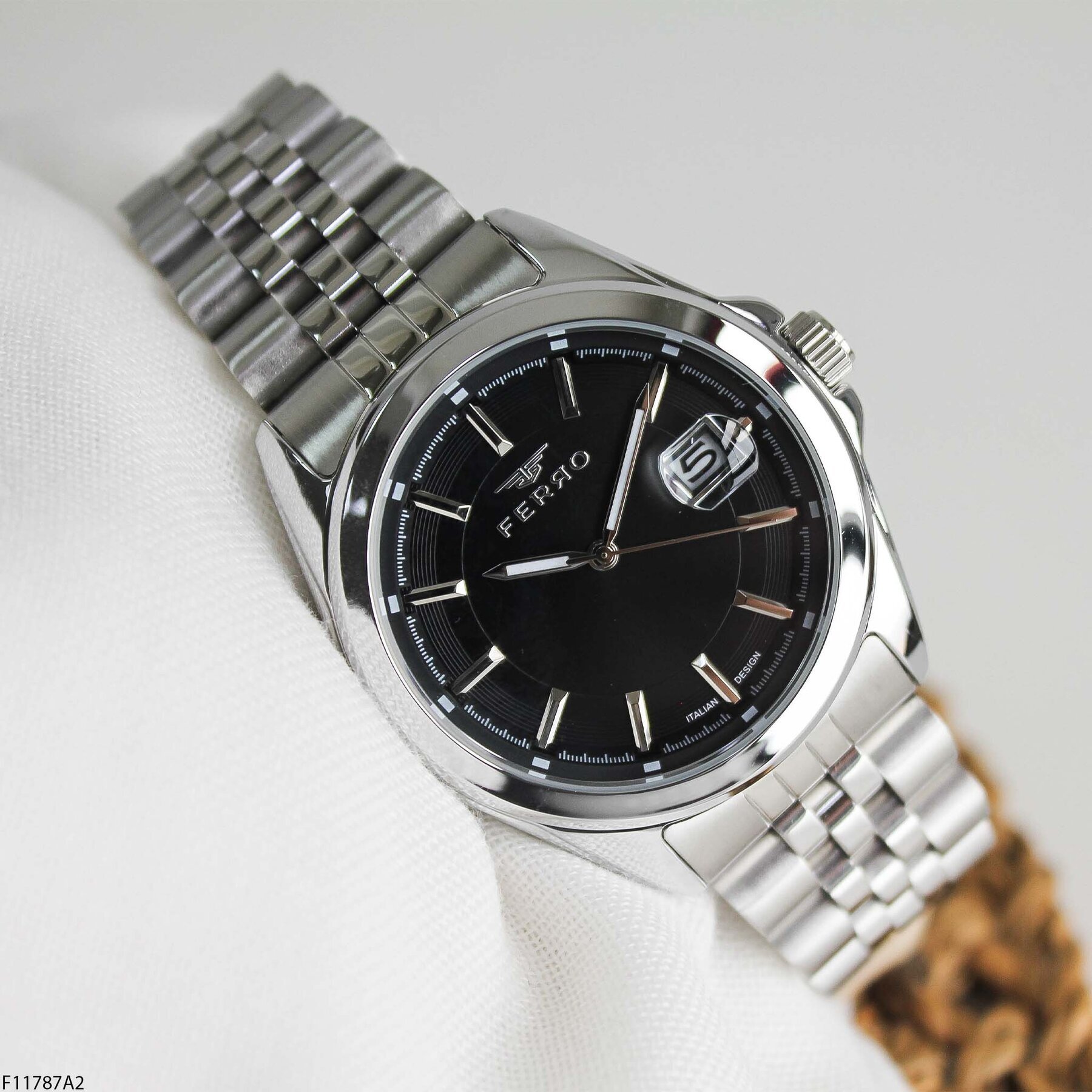 Ferro F11787A2 Çelik Kordonlu Erkek Kol Saati