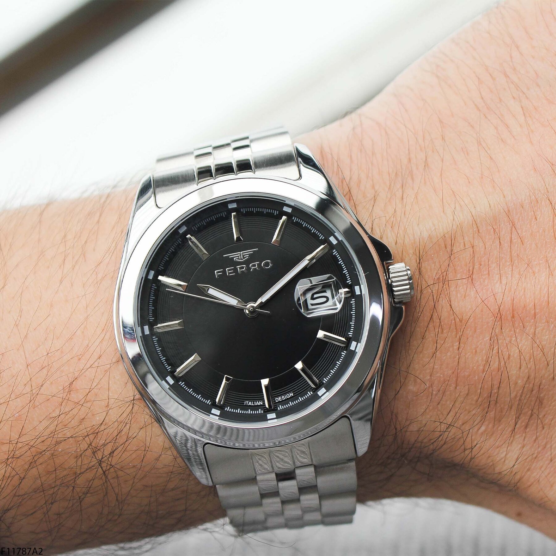Ferro F11787A2 Çelik Kordonlu Erkek Kol Saati