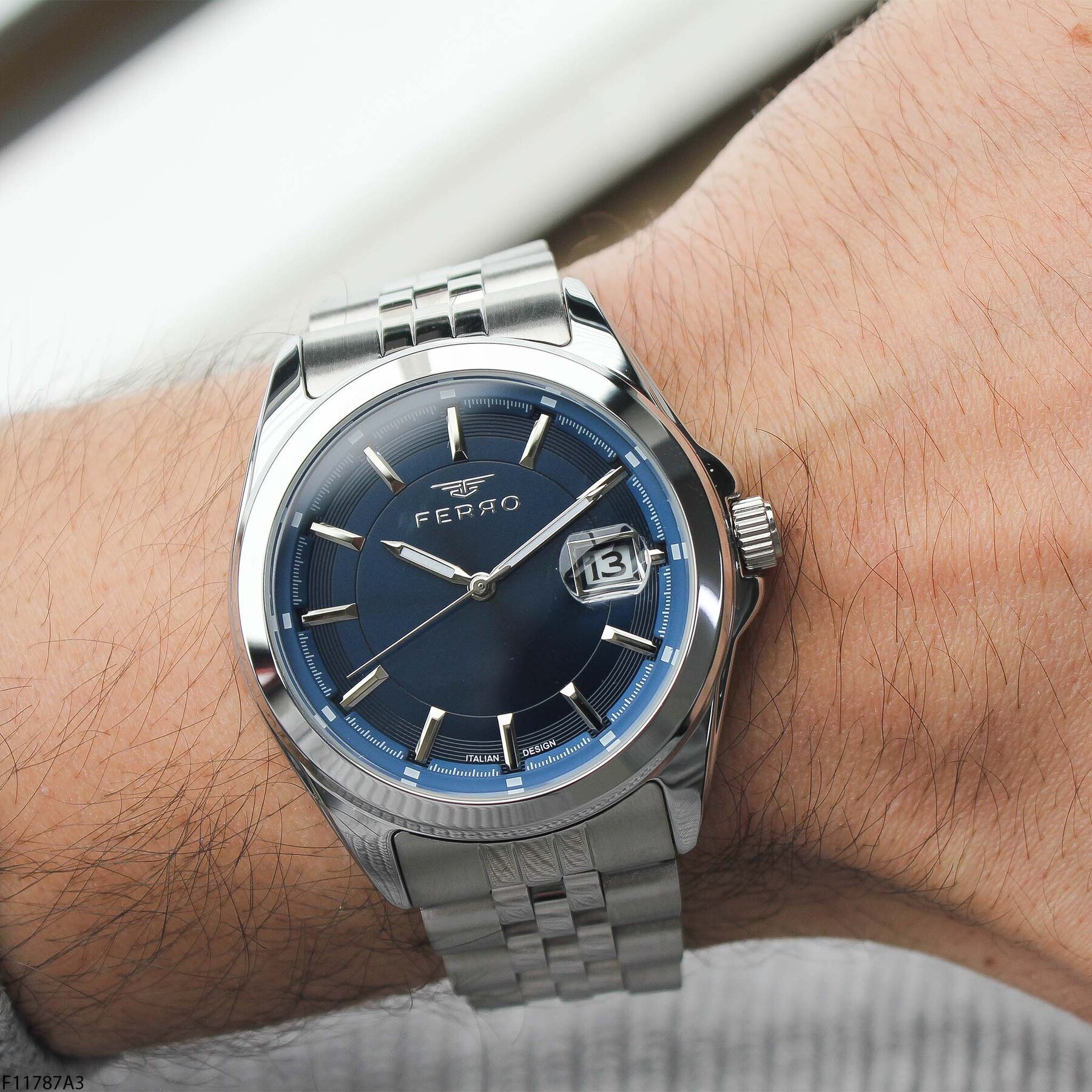Ferro F11787A3 Çelik Kordonlu Erkek Kol Saati
