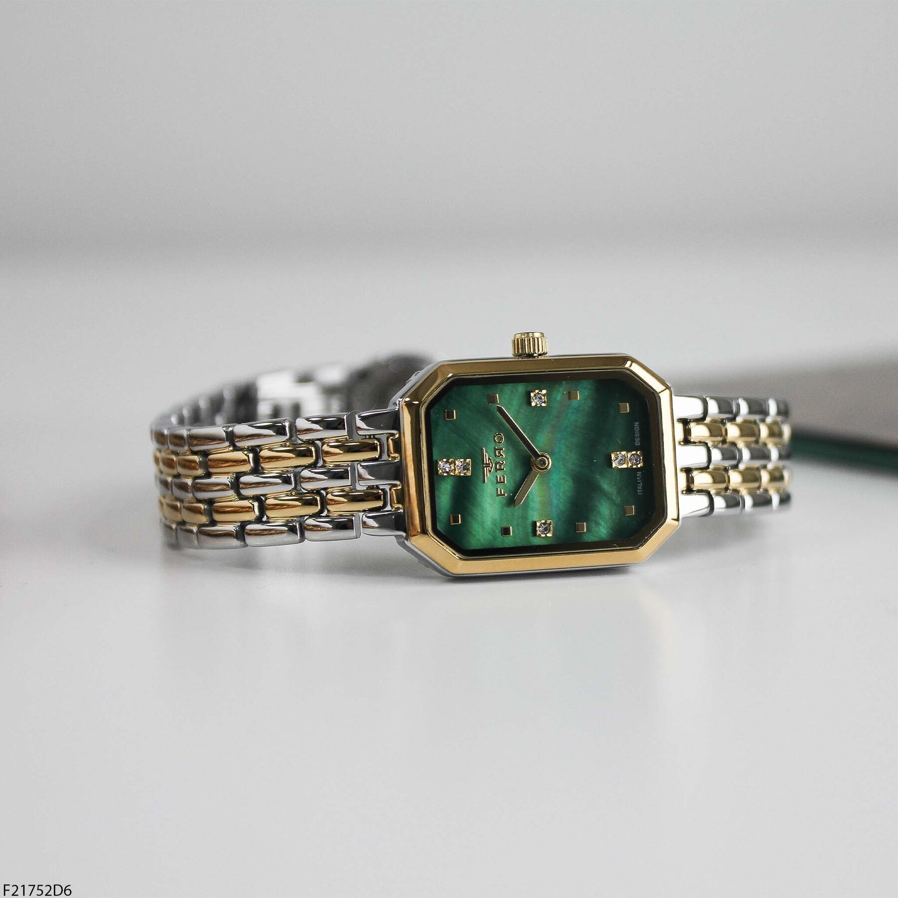 Ferro F21752D6 Çelik Kordonlu Kadın Kol Saati