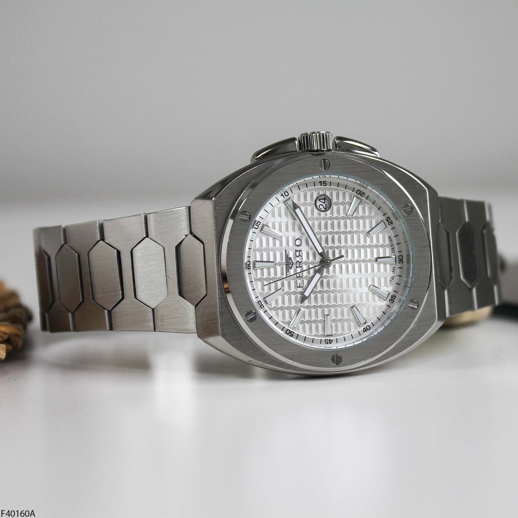 Ferro F40160A Çelik Kordonlu Erkek Kol Saati