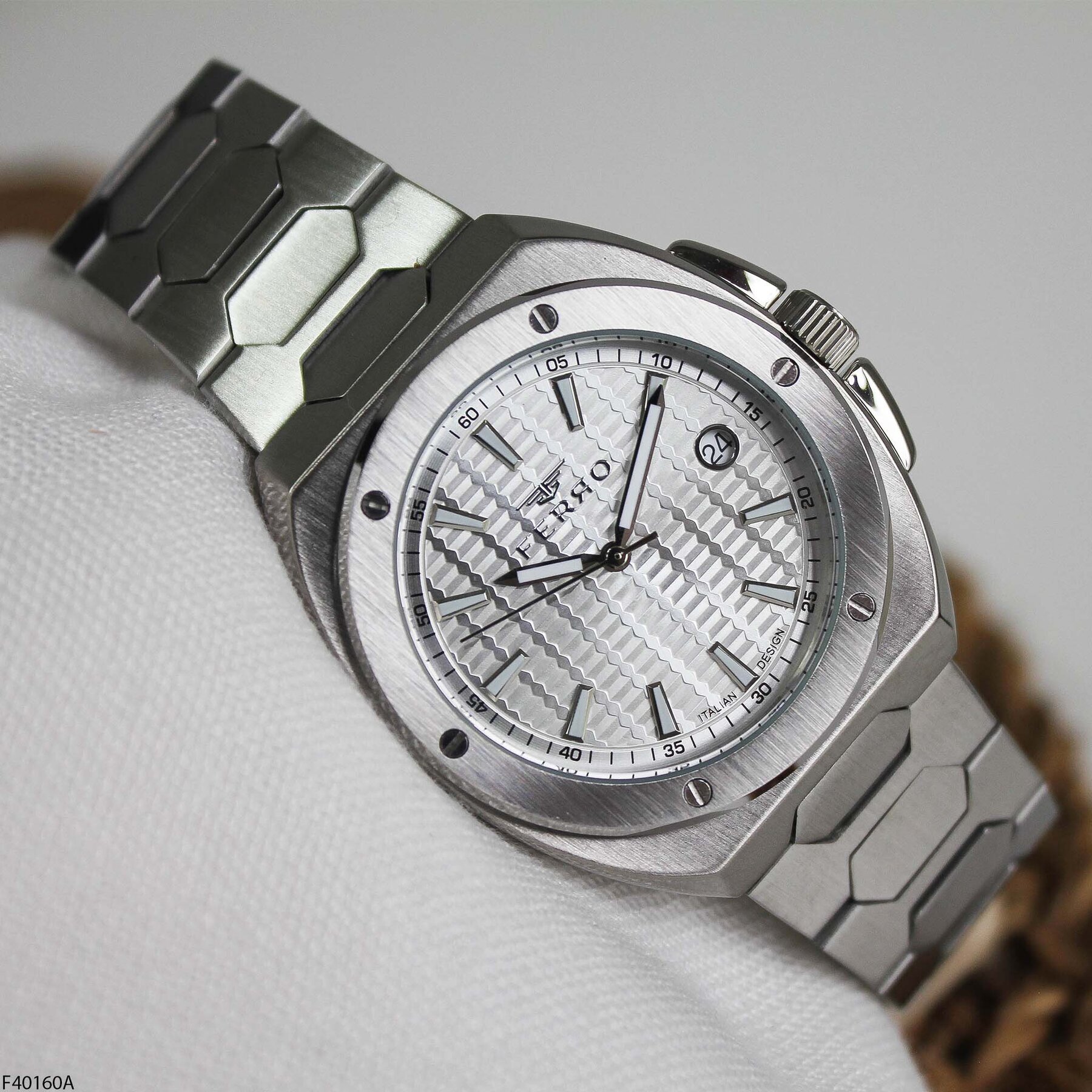 Ferro F40160A Çelik Kordonlu Erkek Kol Saati