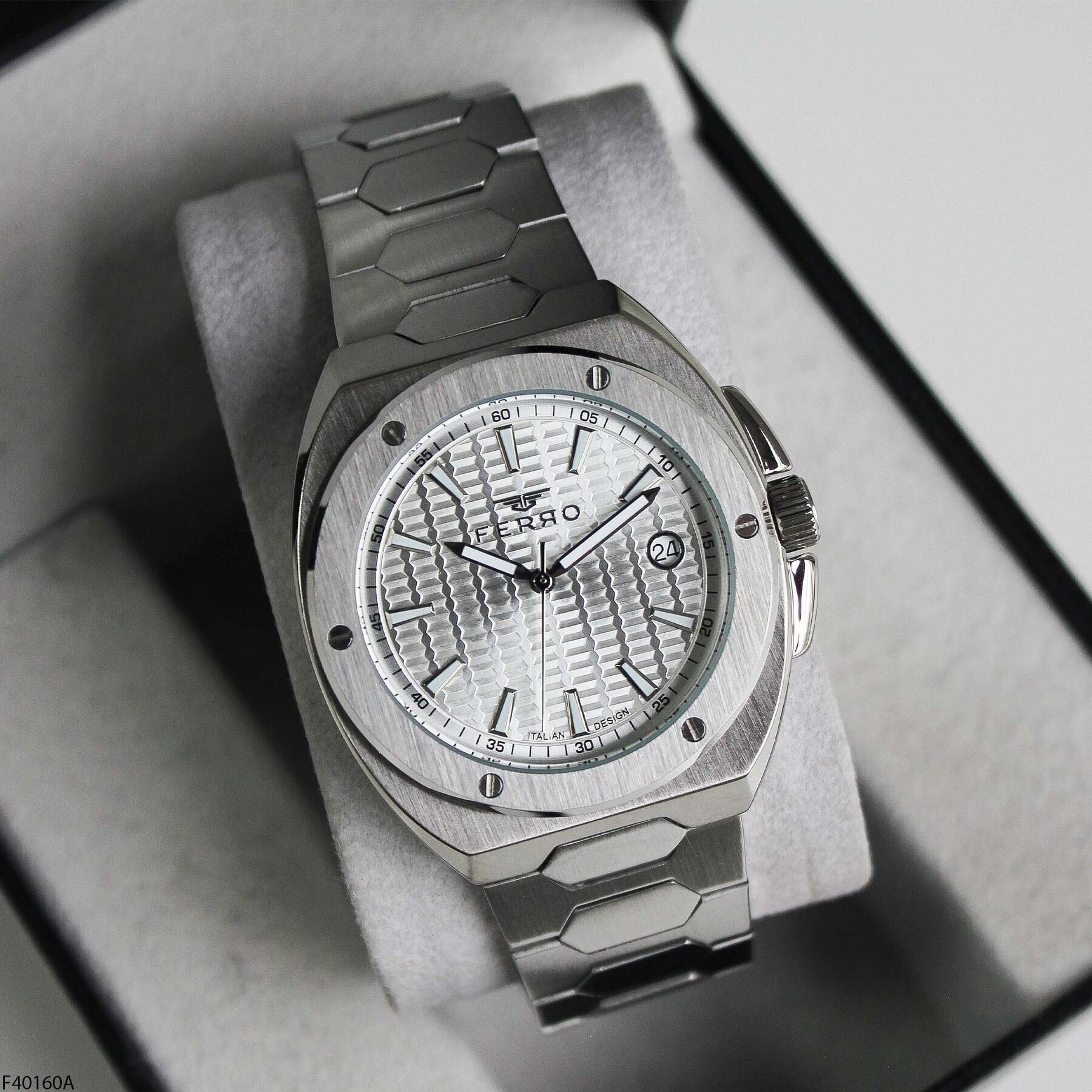 Ferro F40160A Çelik Kordonlu Erkek Kol Saati