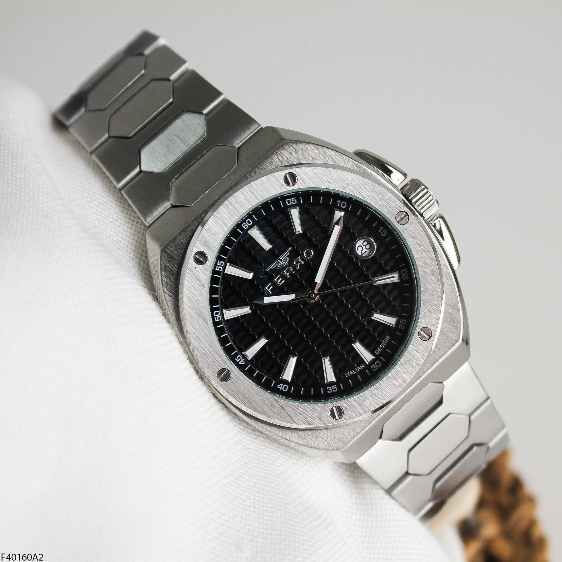 Ferro F40160A2 Çelik Kordonlu Erkek Kol Saati