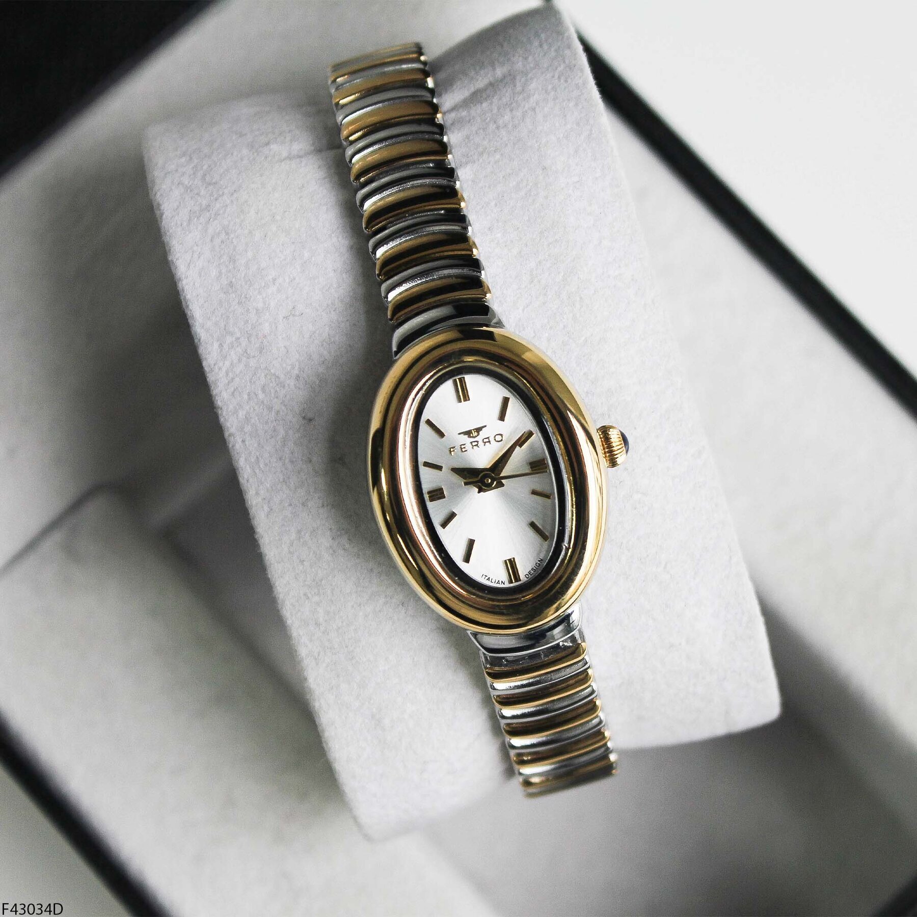 Ferro F43034D Çelik Kordonlu Kadın Kol Saati