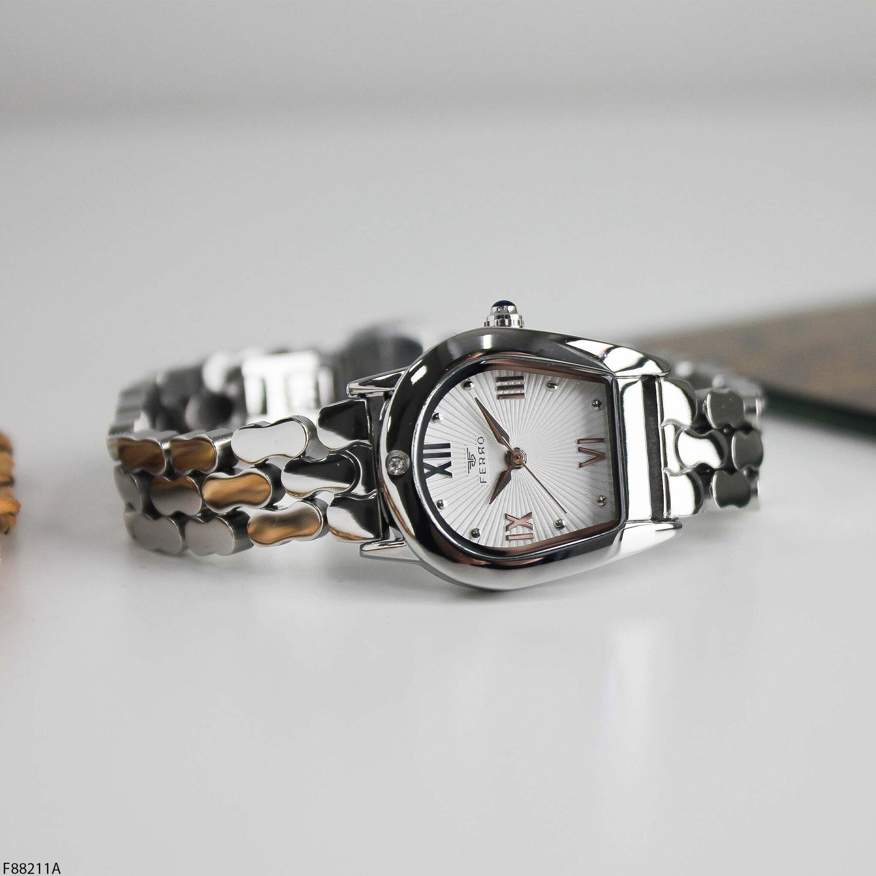 Ferro F88211A Çelik Kordonlu Kadın Kol Saati