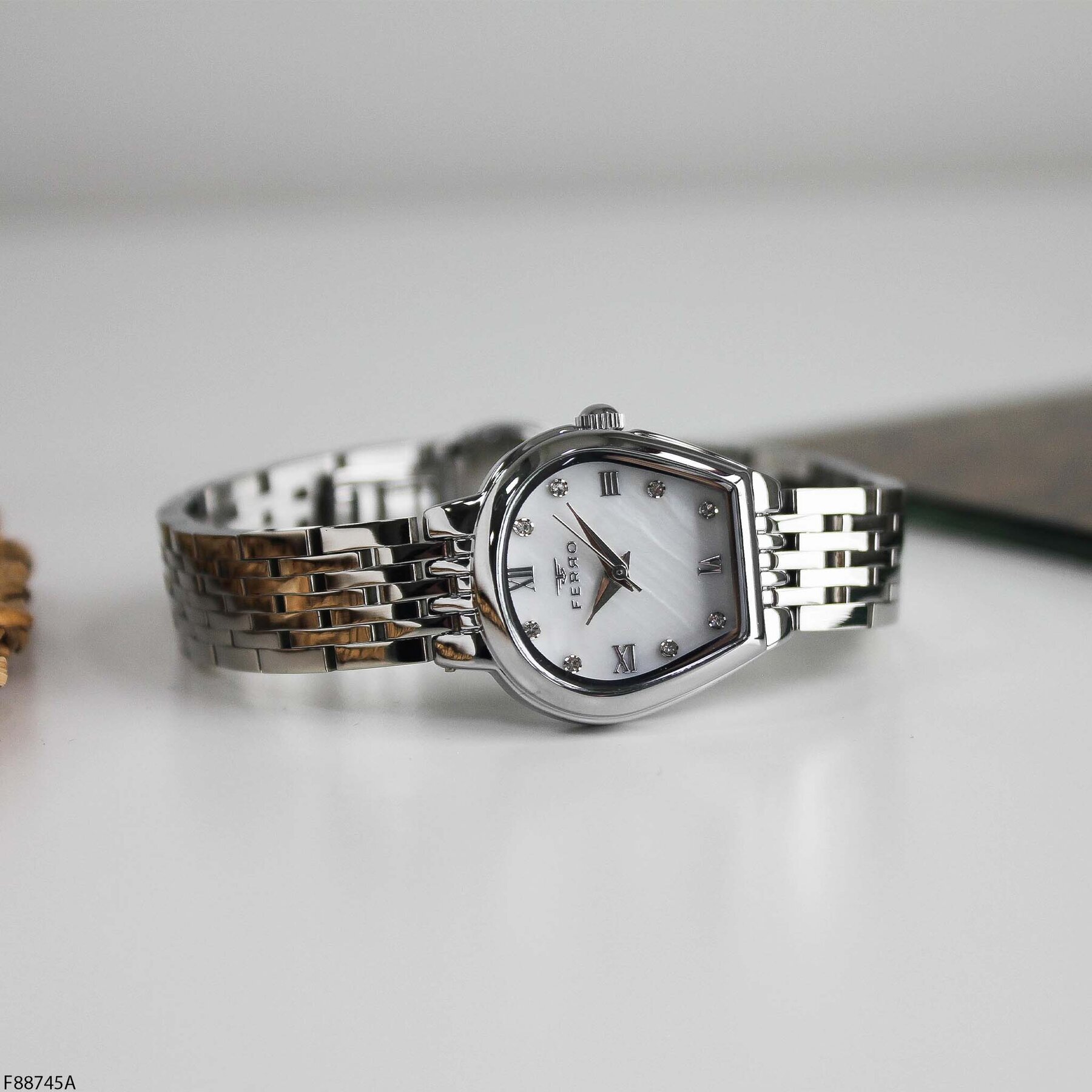 Ferro F88745A Çelik Kordonlu Kadın Kol Saati