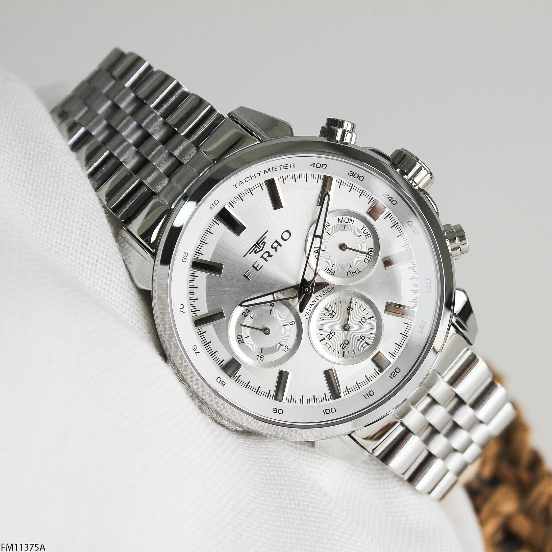 Ferro FM11375A Çelik Kordonlu Erkek Kol Saati