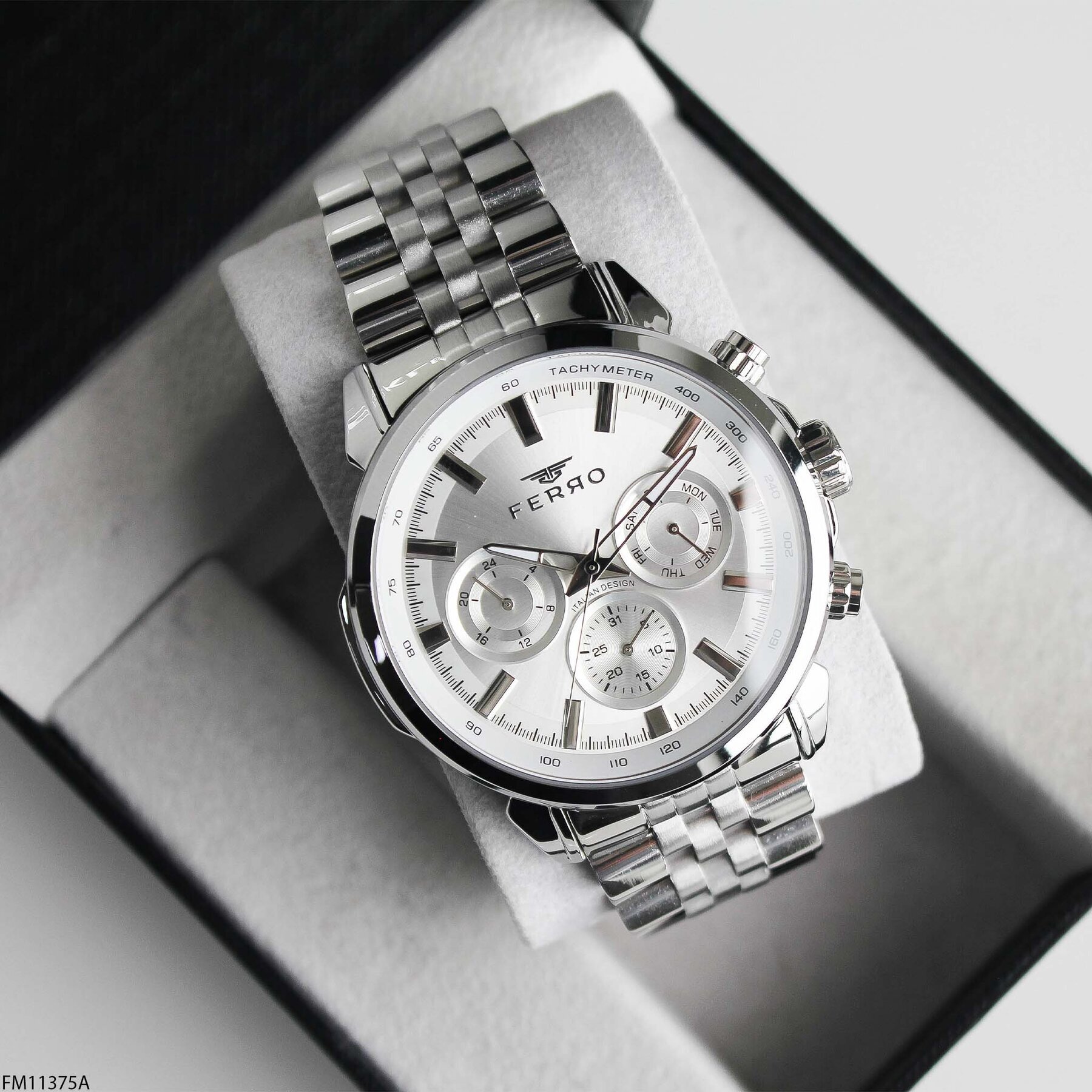 Ferro FM11375A Çelik Kordonlu Erkek Kol Saati