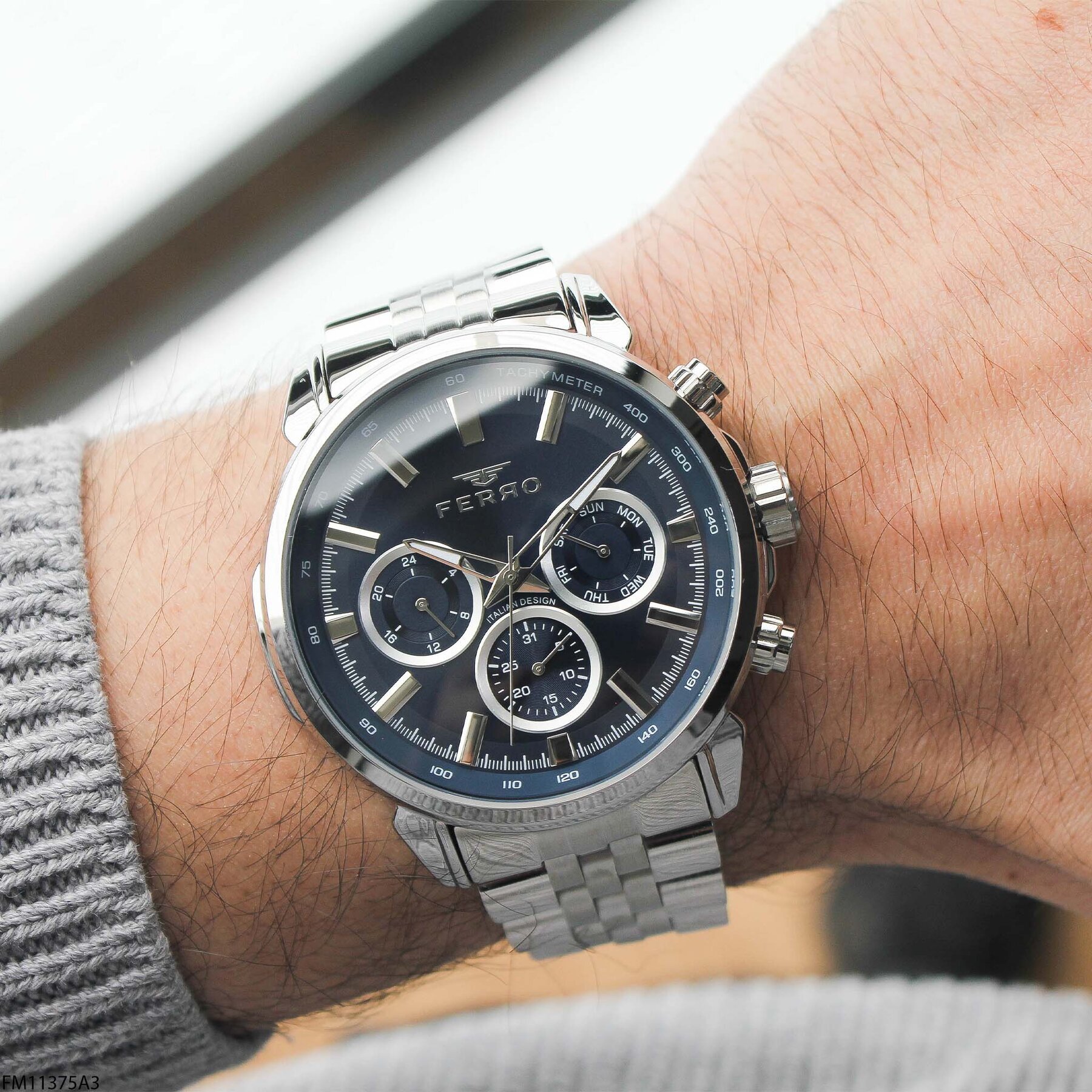 Ferro FM11375A3 Çelik Kordonlu Erkek Kol Saati