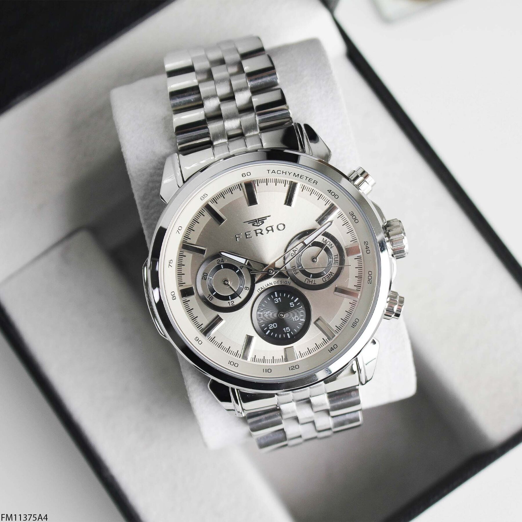 Ferro FM11375A4 Çelik Kordonlu Erkek Kol Saati