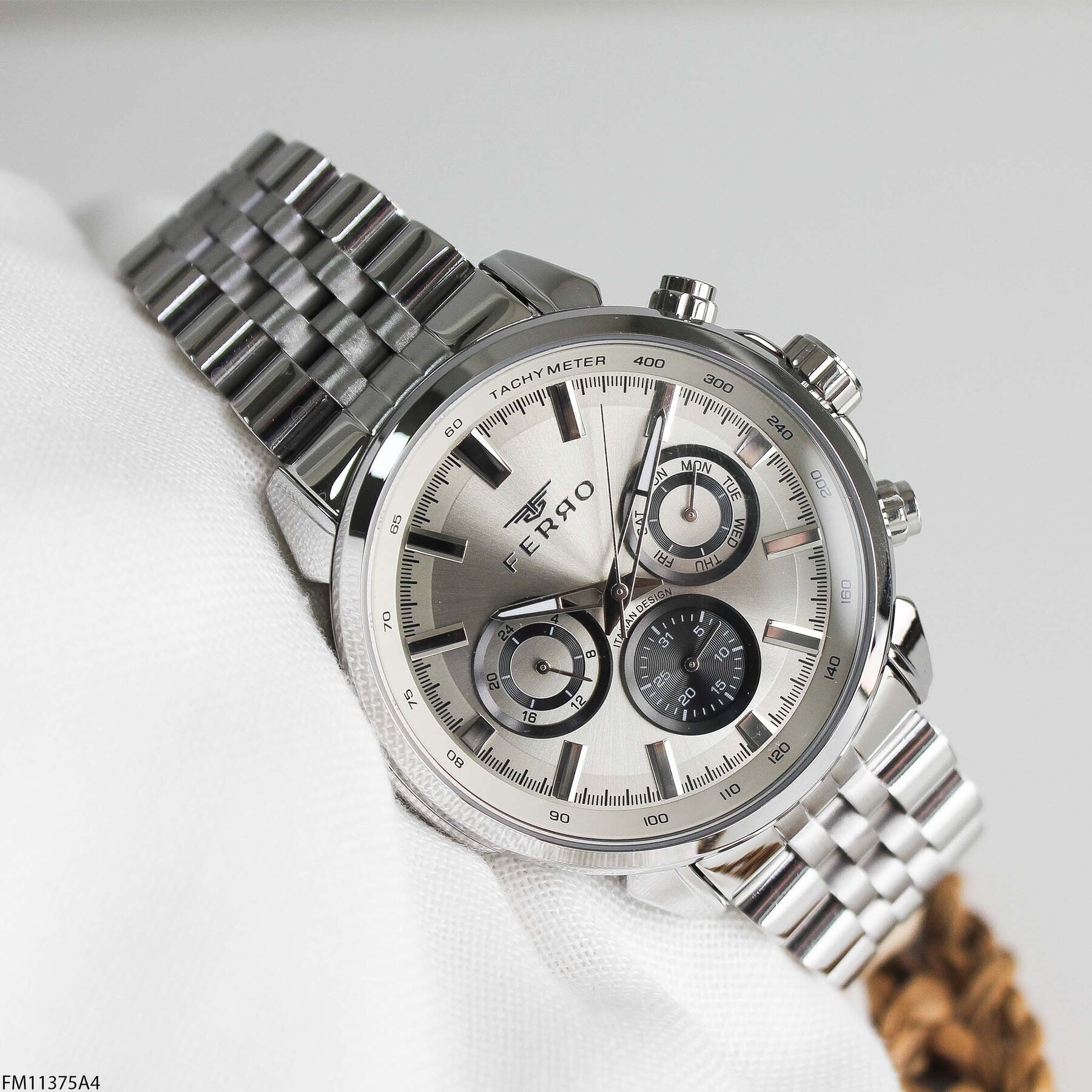 Ferro FM11375A4 Çelik Kordonlu Erkek Kol Saati