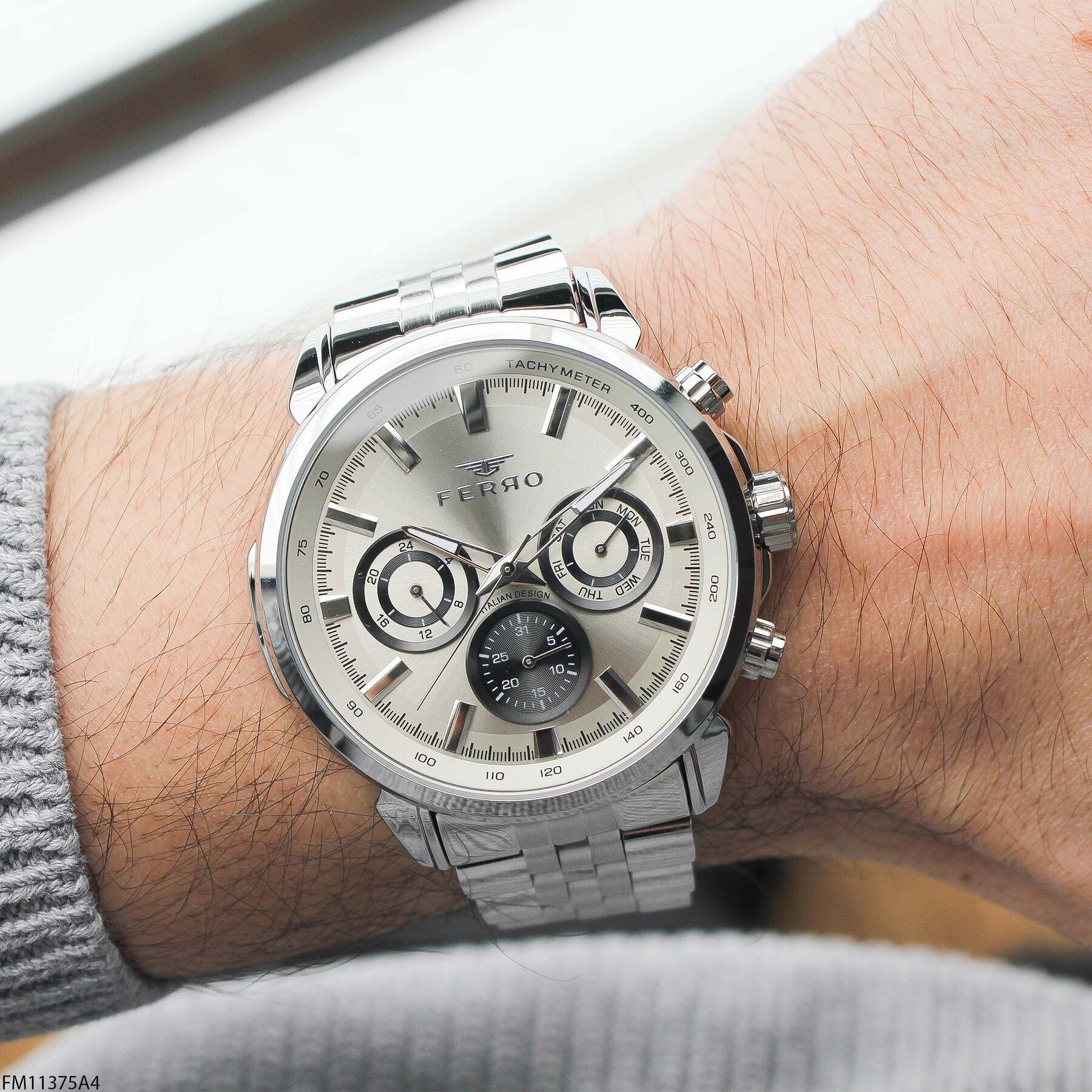 Ferro FM11375A4 Çelik Kordonlu Erkek Kol Saati