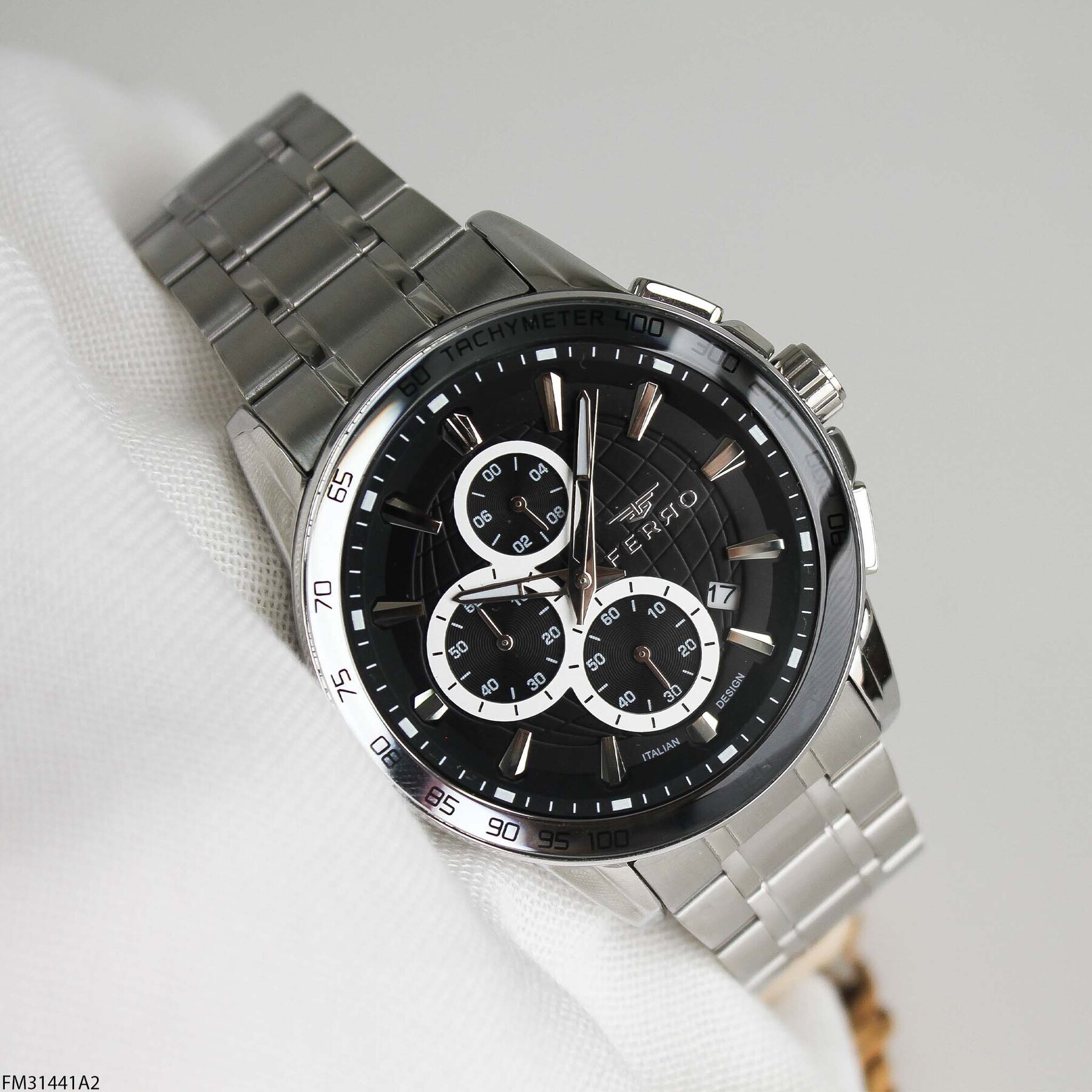 Ferro FM31441A2 Çelik Kordonlu Erkek Kol Saati