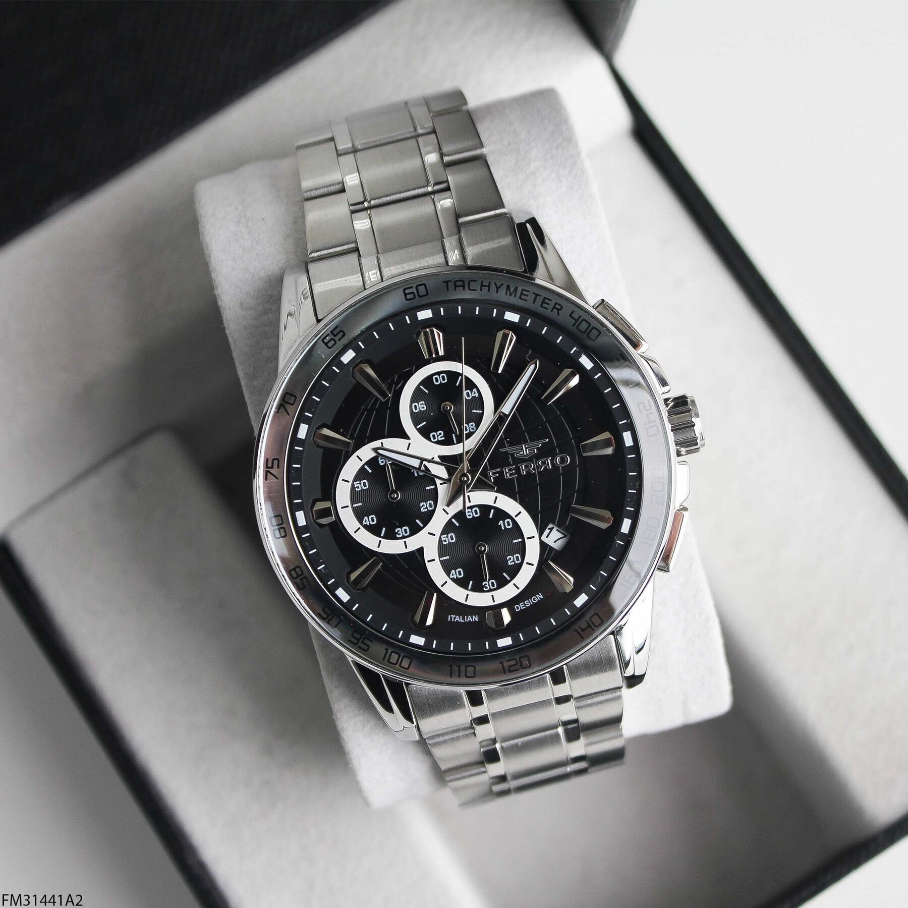 Ferro FM31441A2 Çelik Kordonlu Erkek Kol Saati